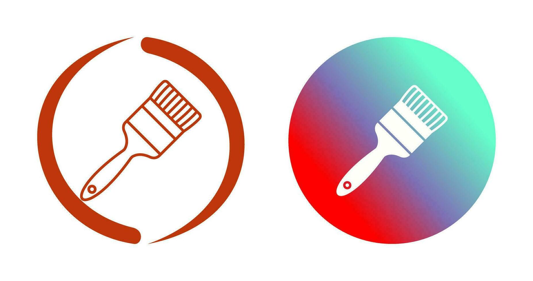 Paint Brush Vector Icon