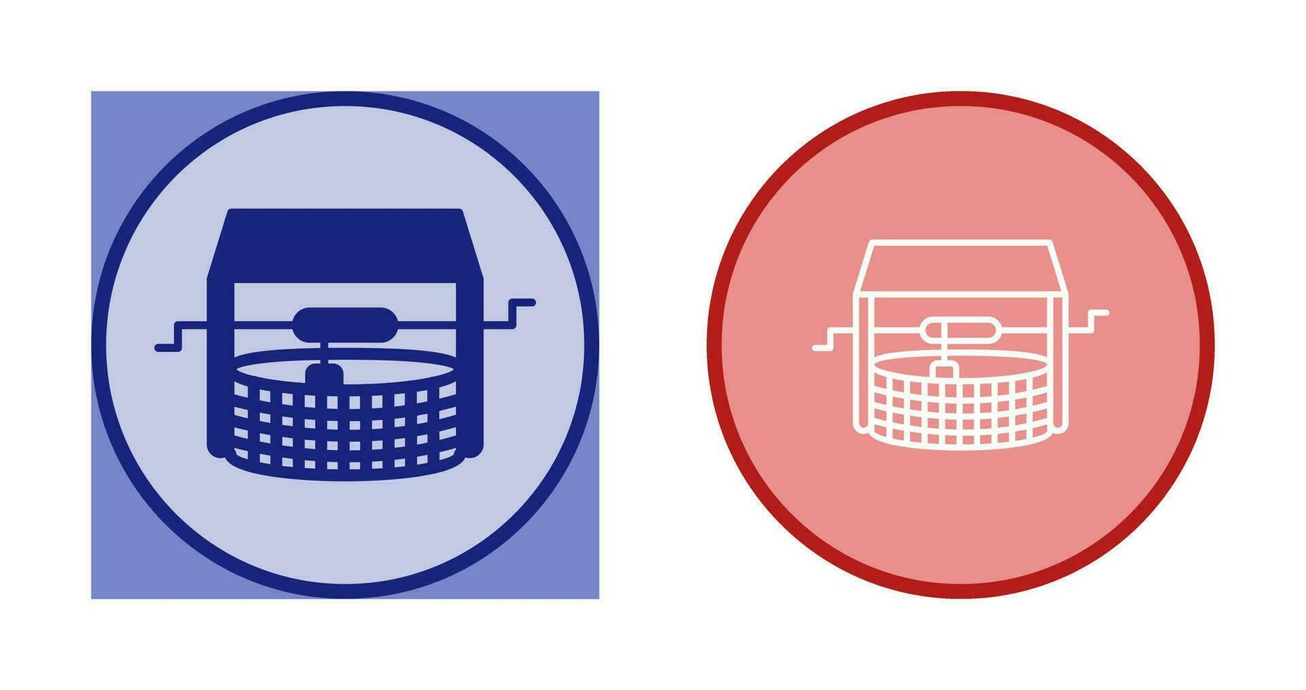 Water Well Vector Icon
