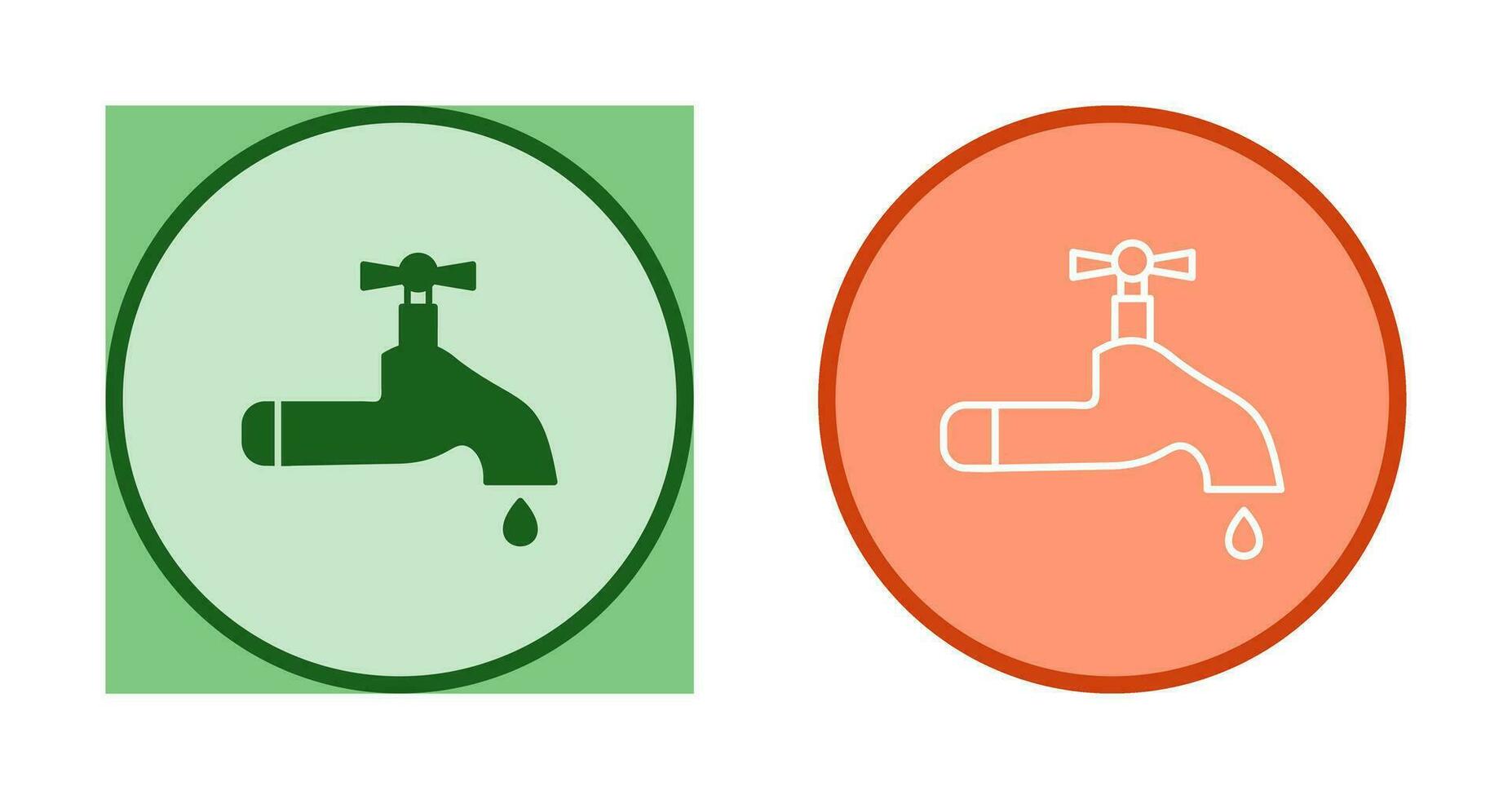 Water Tap Vector Icon