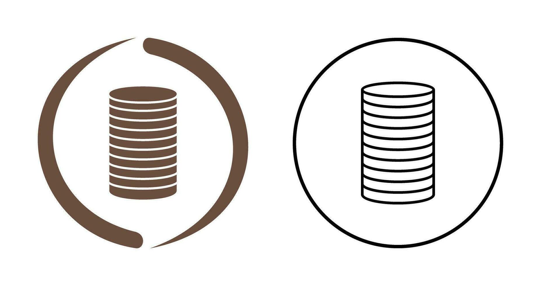 Stack of Coins Vector Icon