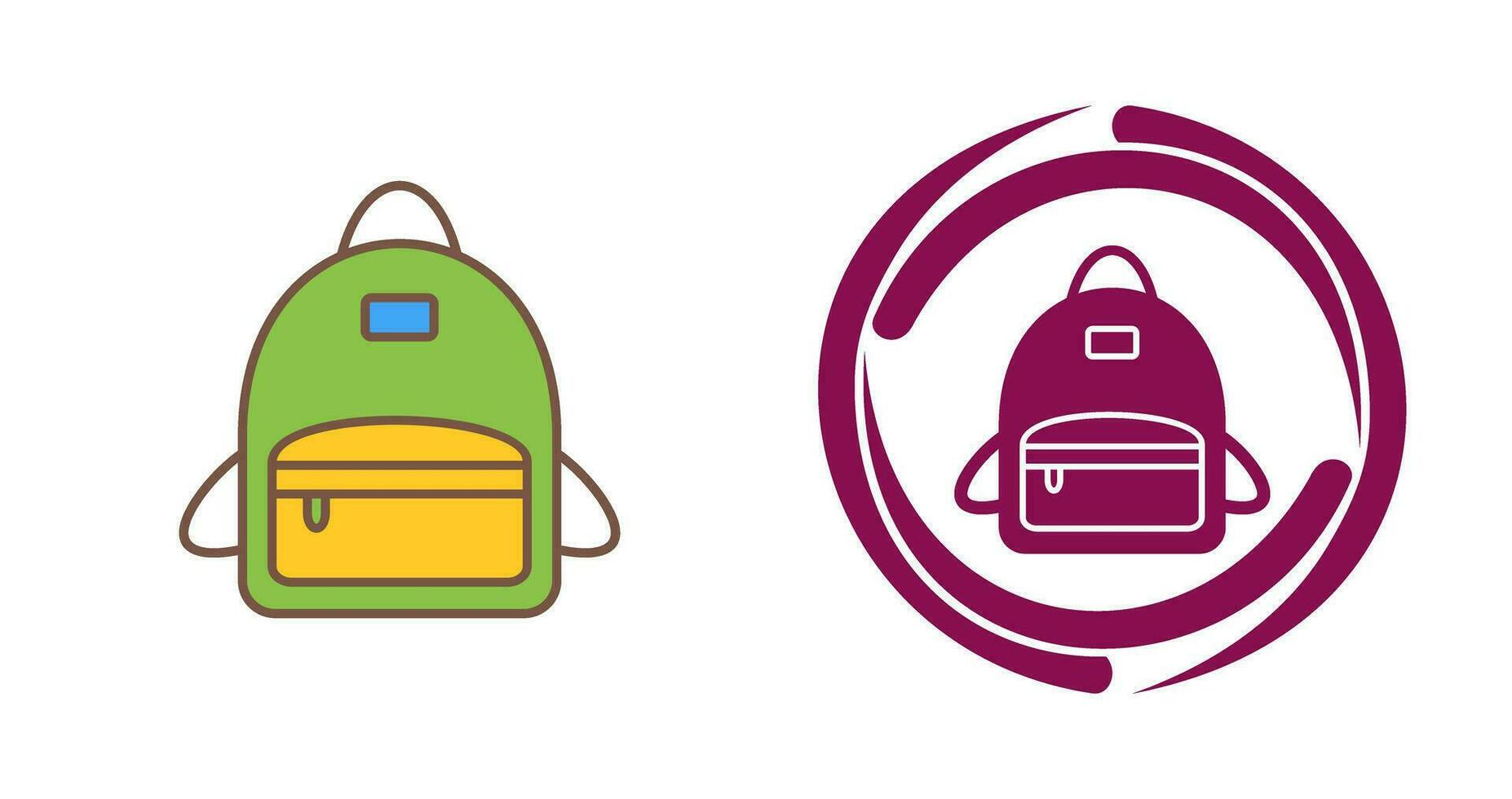 Bag Pack Vector Icon