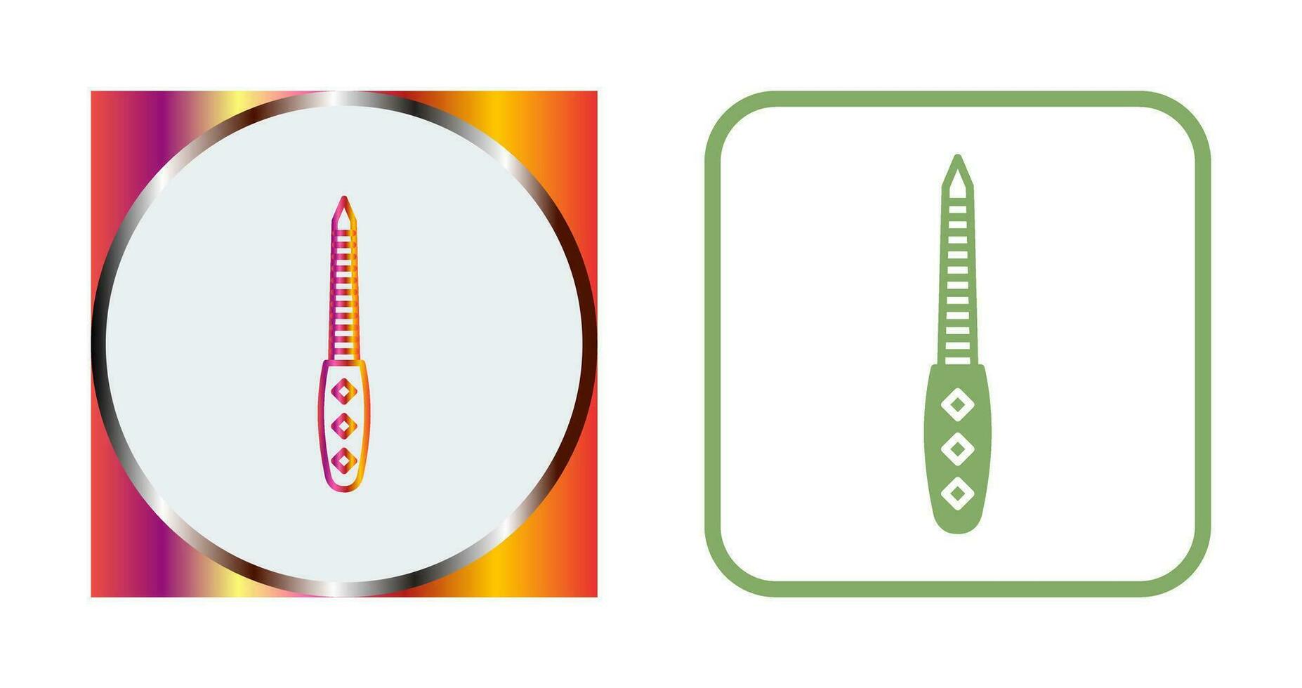Nail File Vector Icon