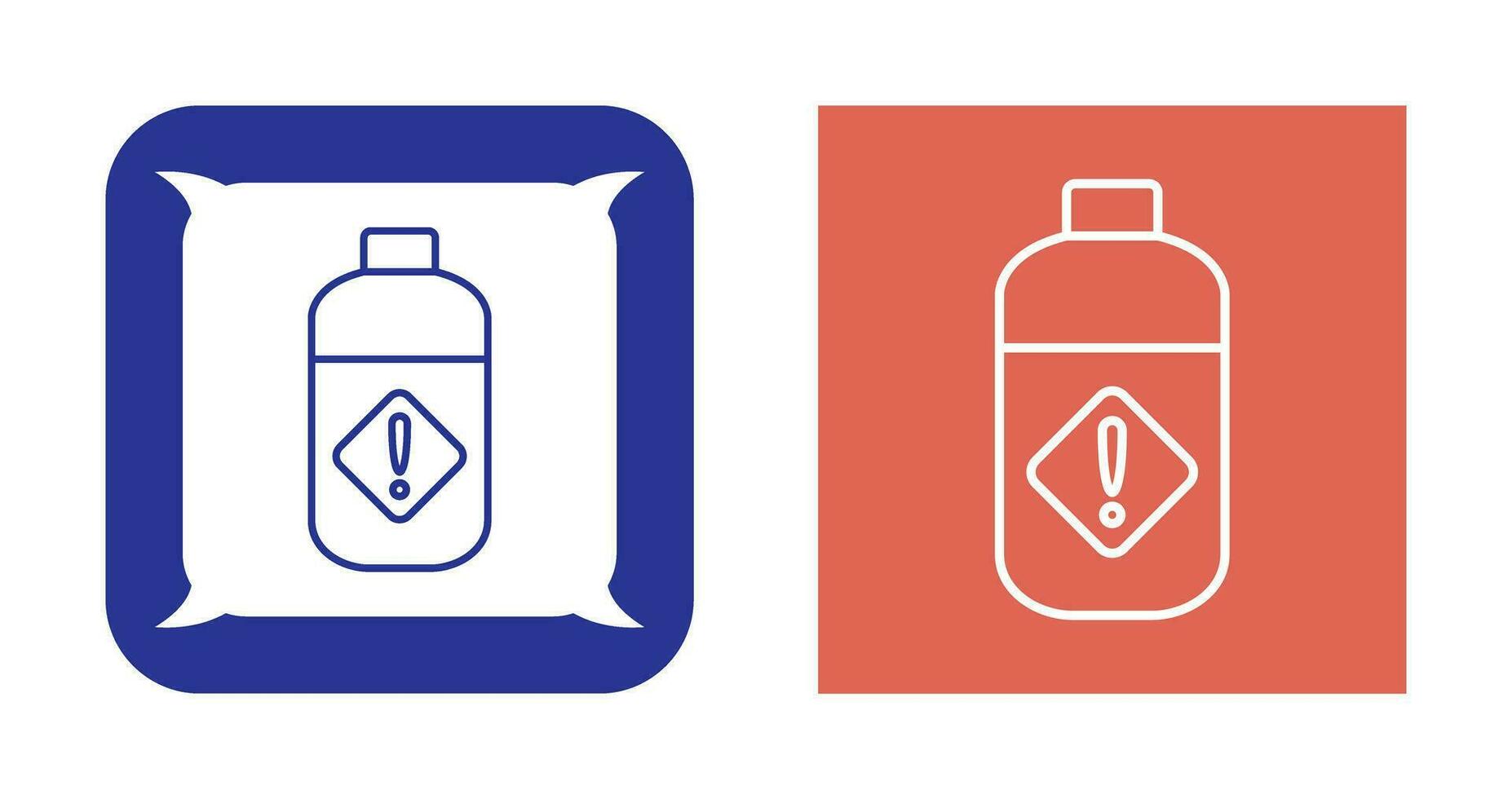 Pesticide Bottle Vector Icon