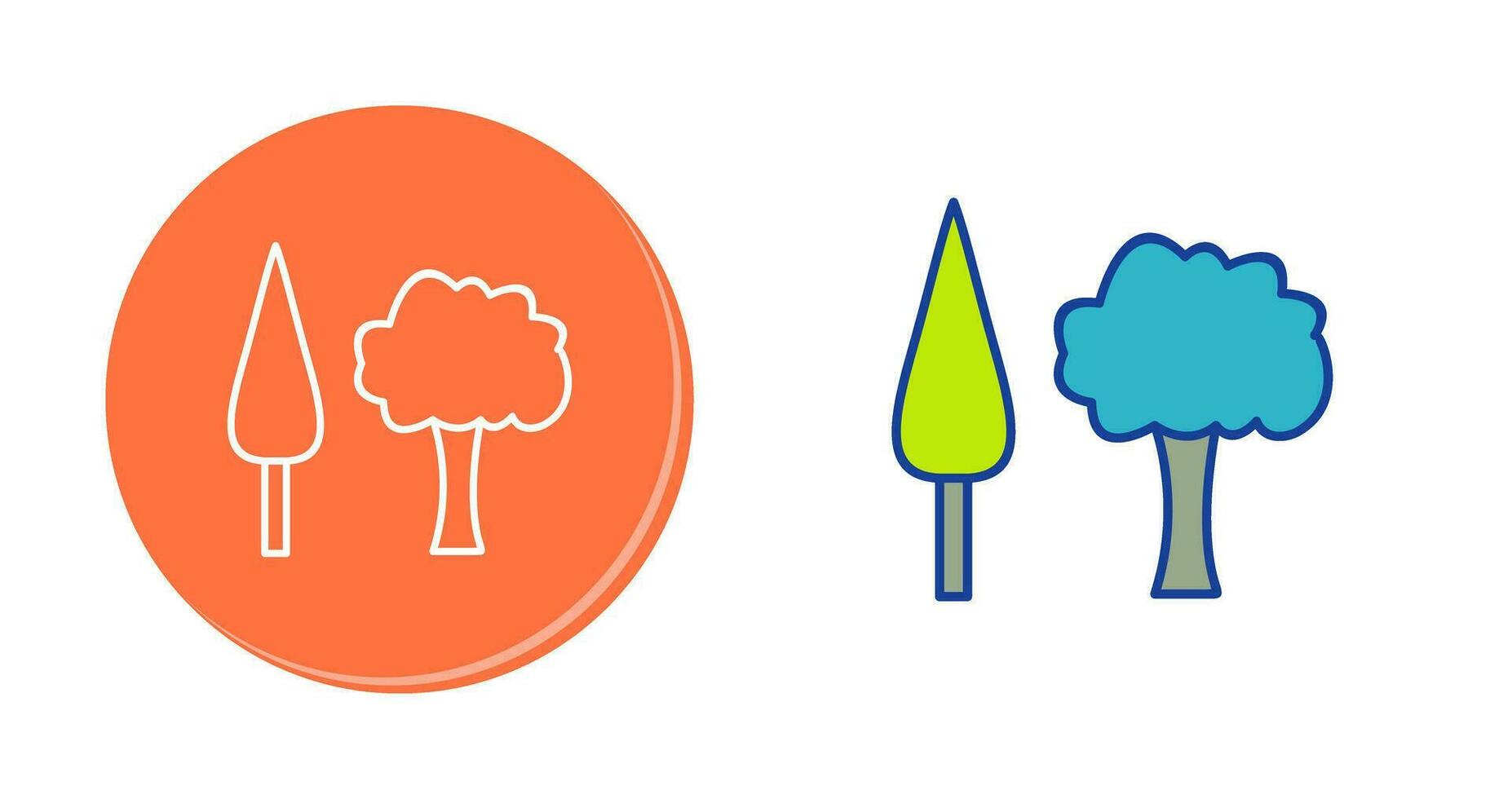 Trees Vector Icon