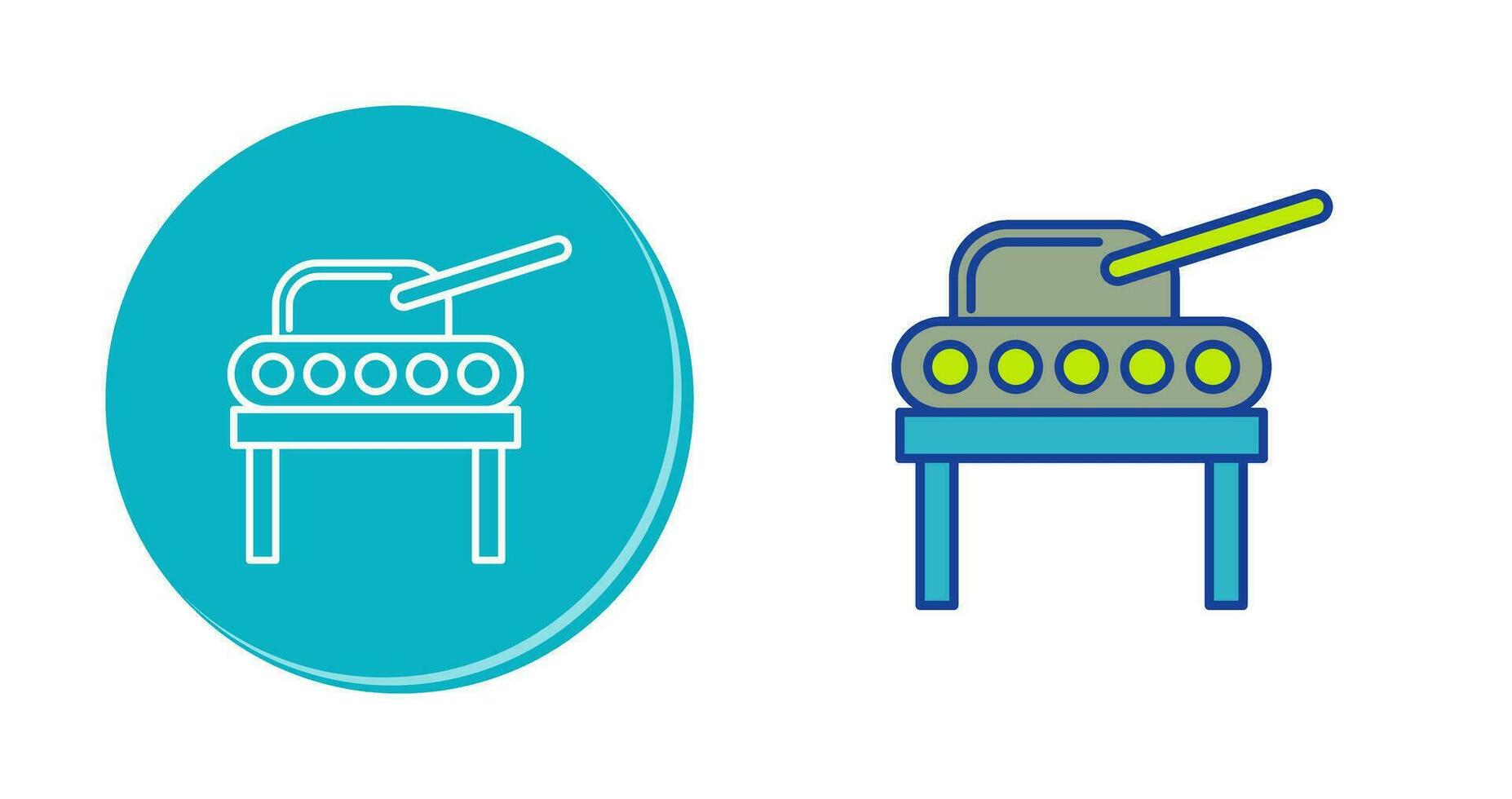 Tank Exhibit Vector Icon