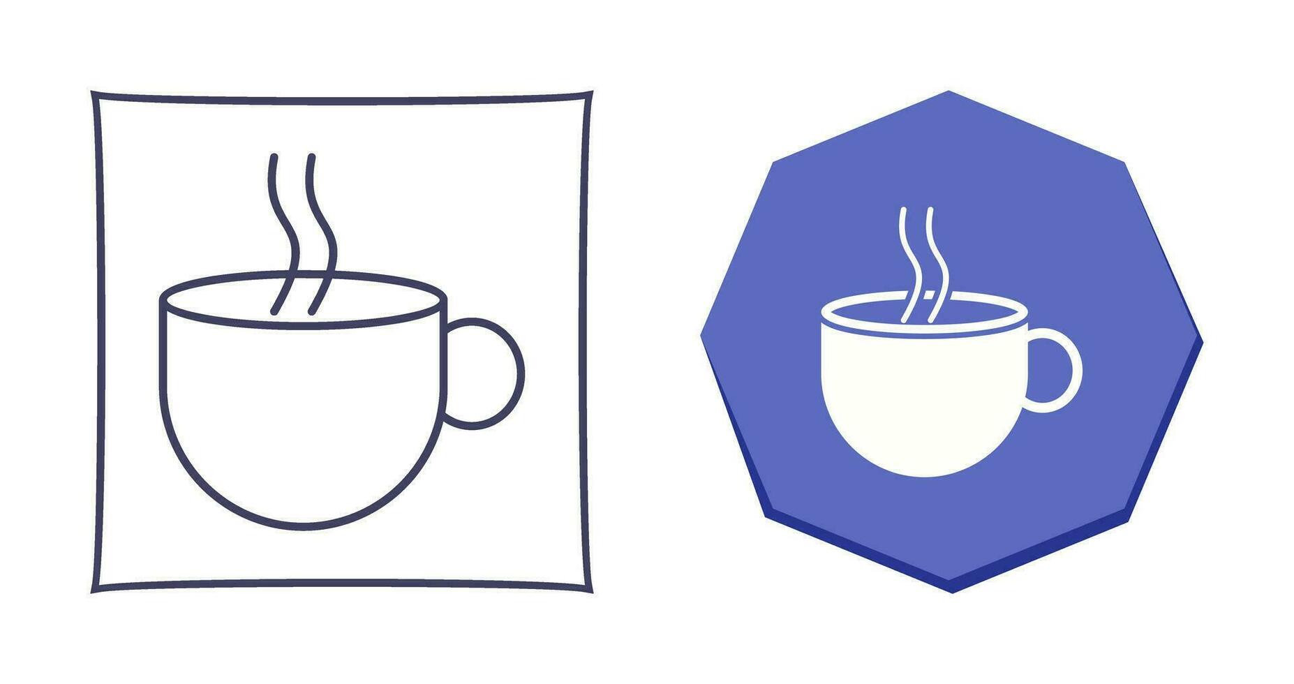 Hot Coffee Vector Icon