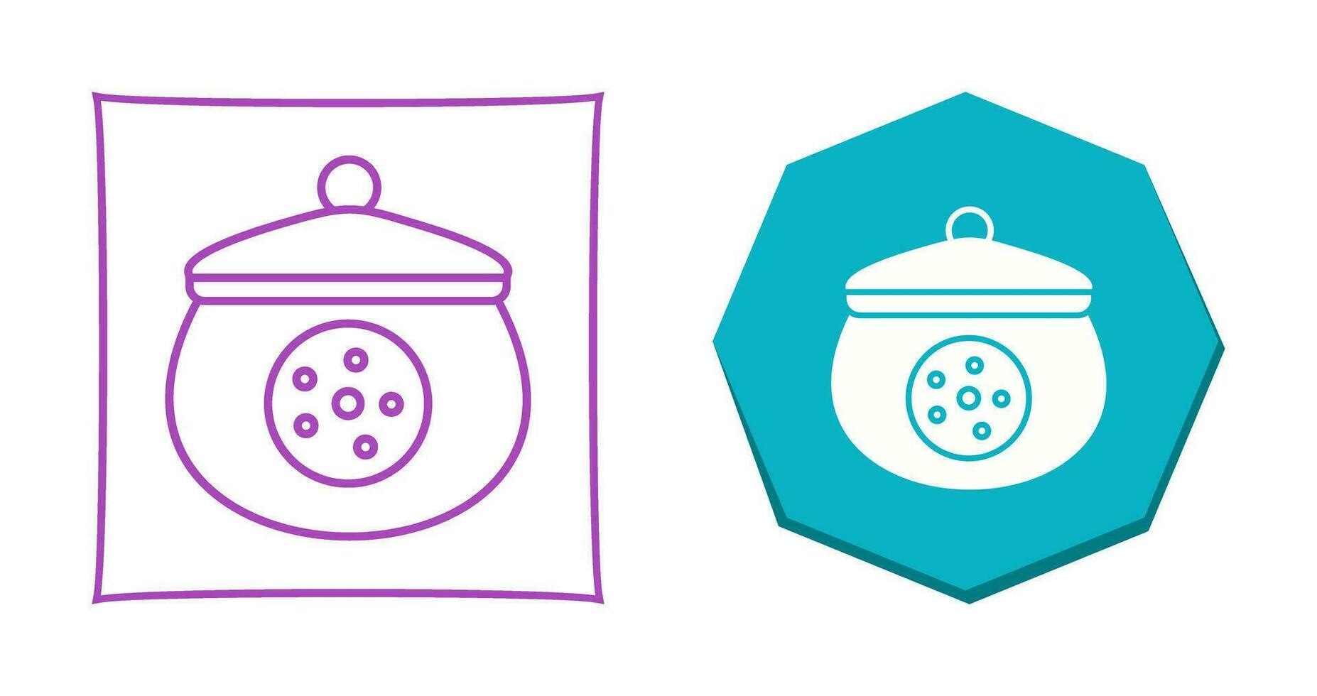 Cookie Jar Vector Icon