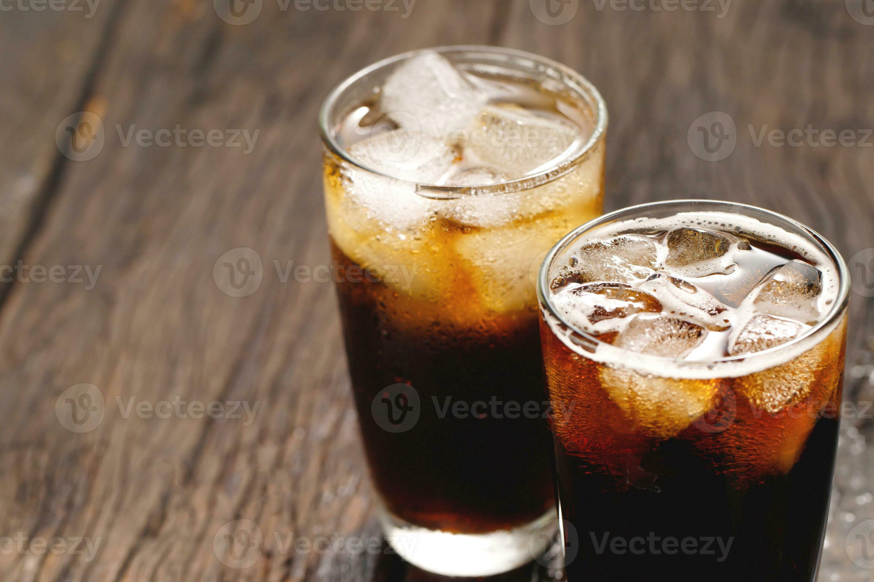 Soft drinks and fruit juice mixed with soda high in sugar have a