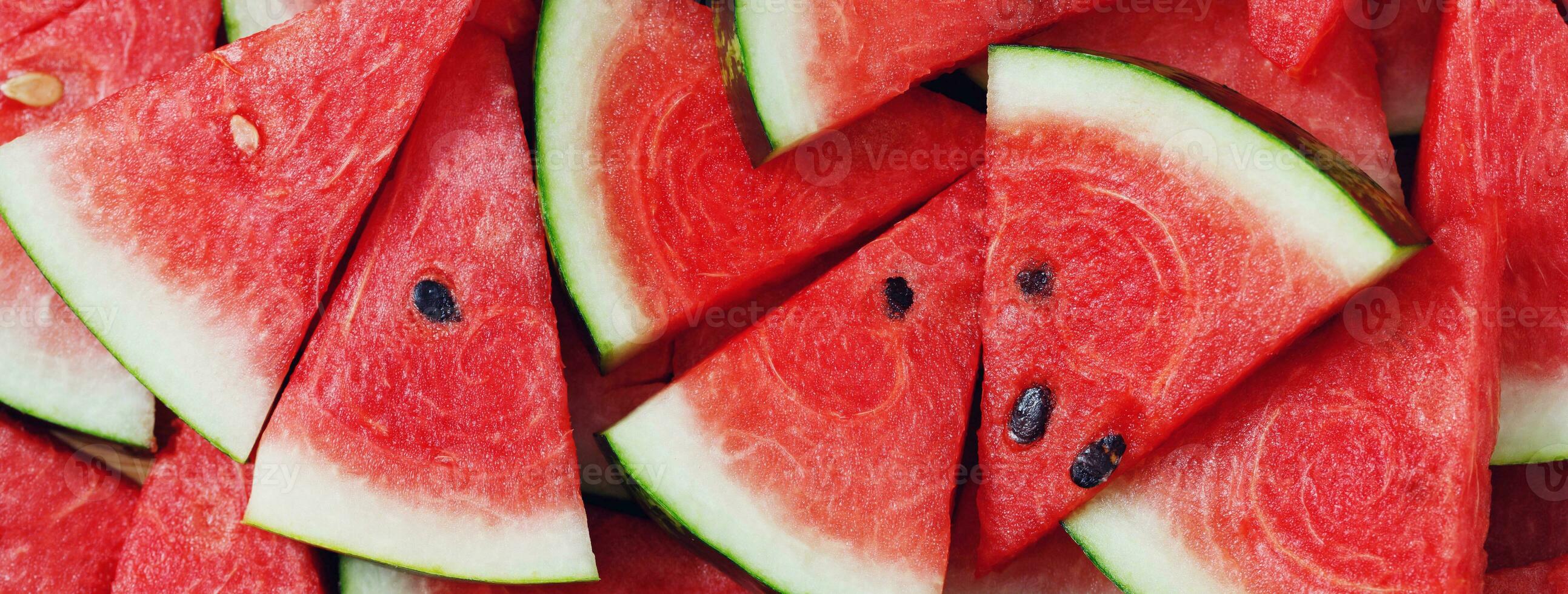 Red watermelon fruit texture background picture rich in healthy nutrients photo