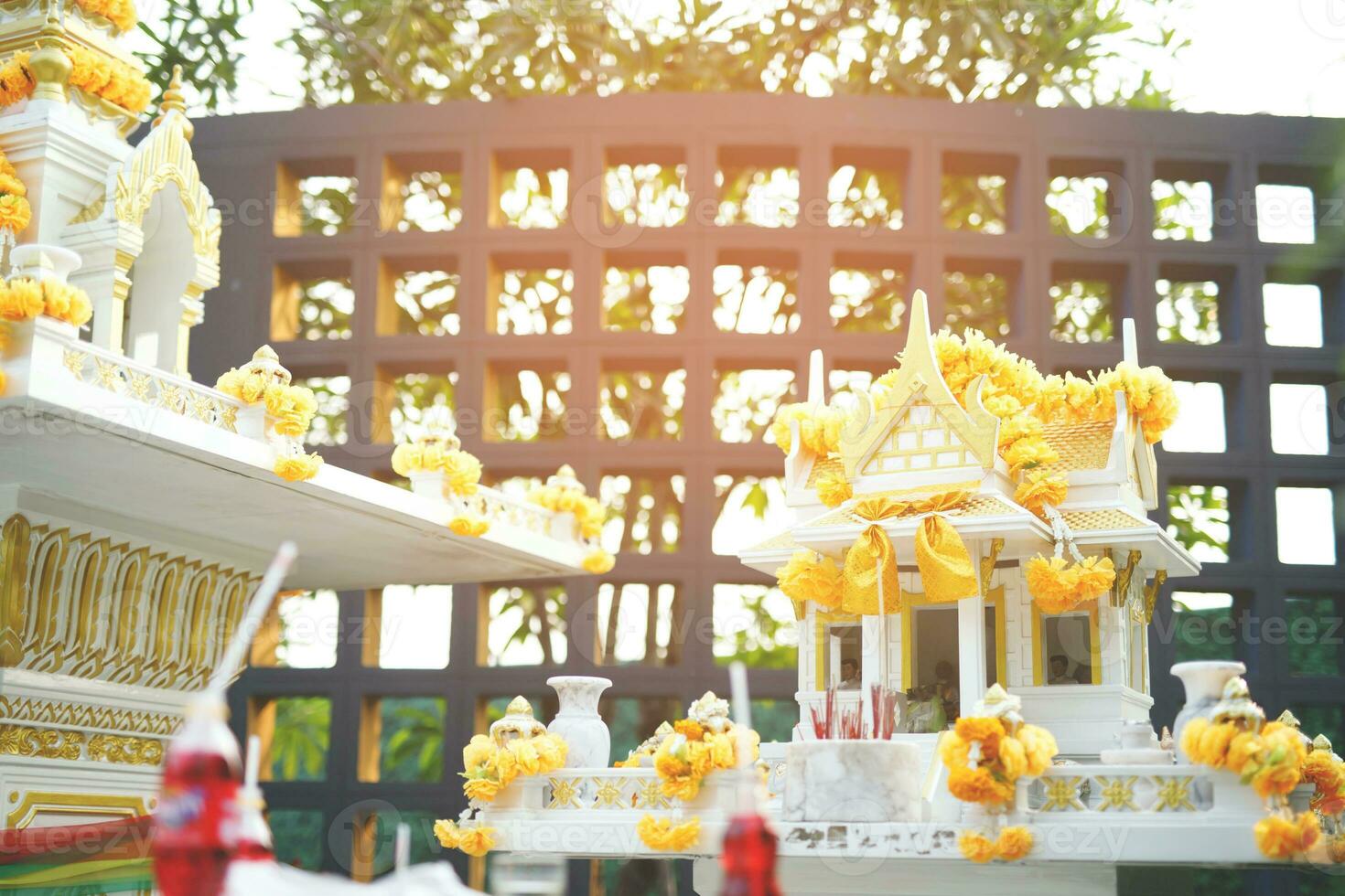 joss house is sacred and faith in thailand photo