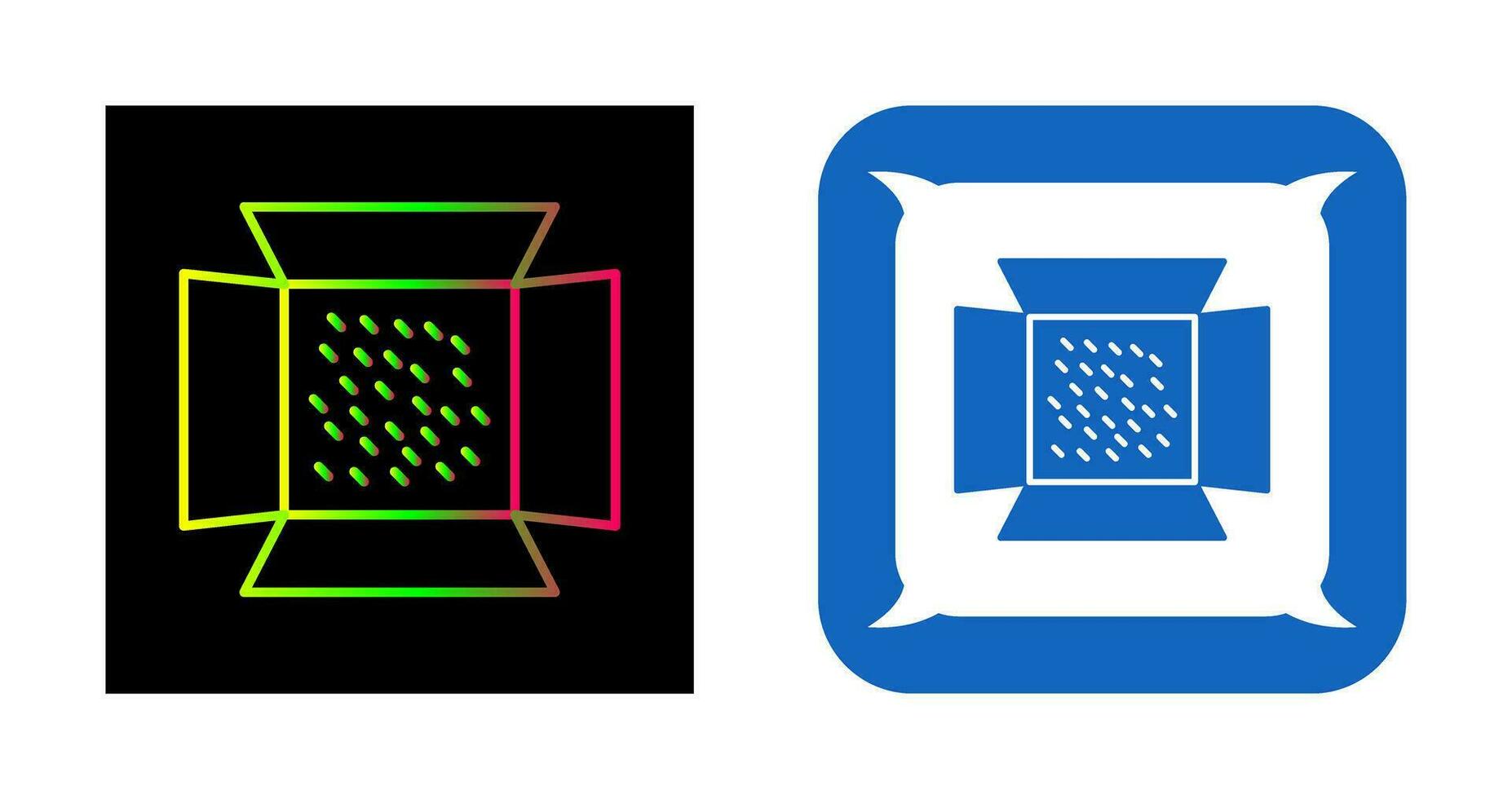 Unique Lights Vector Icon