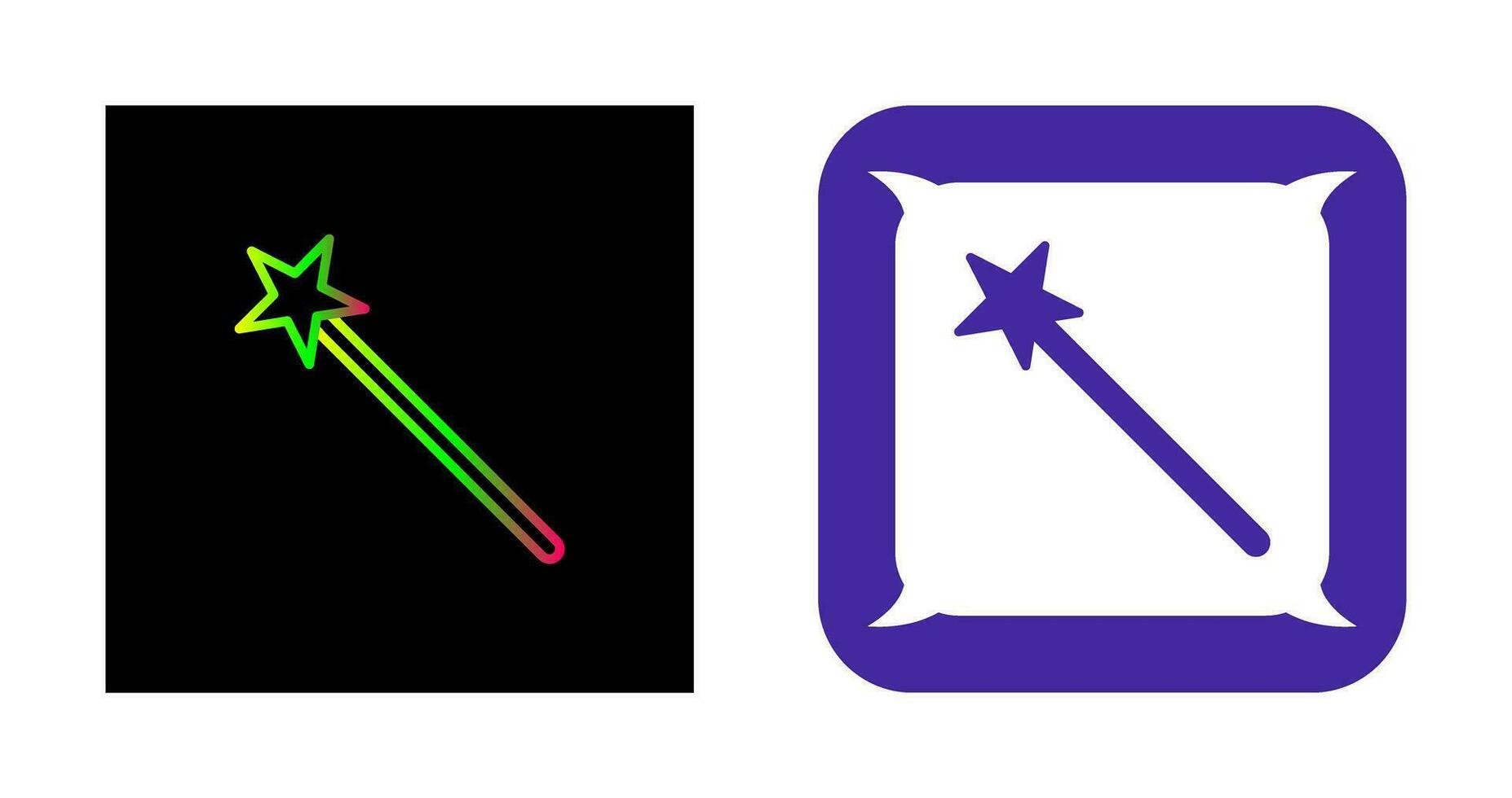 Unique Magic Vector Icon