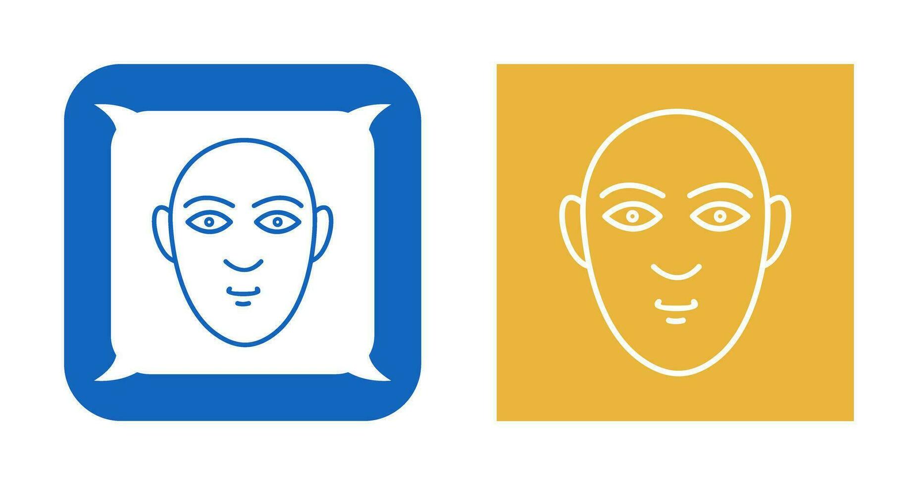 Human Face Vector Icon