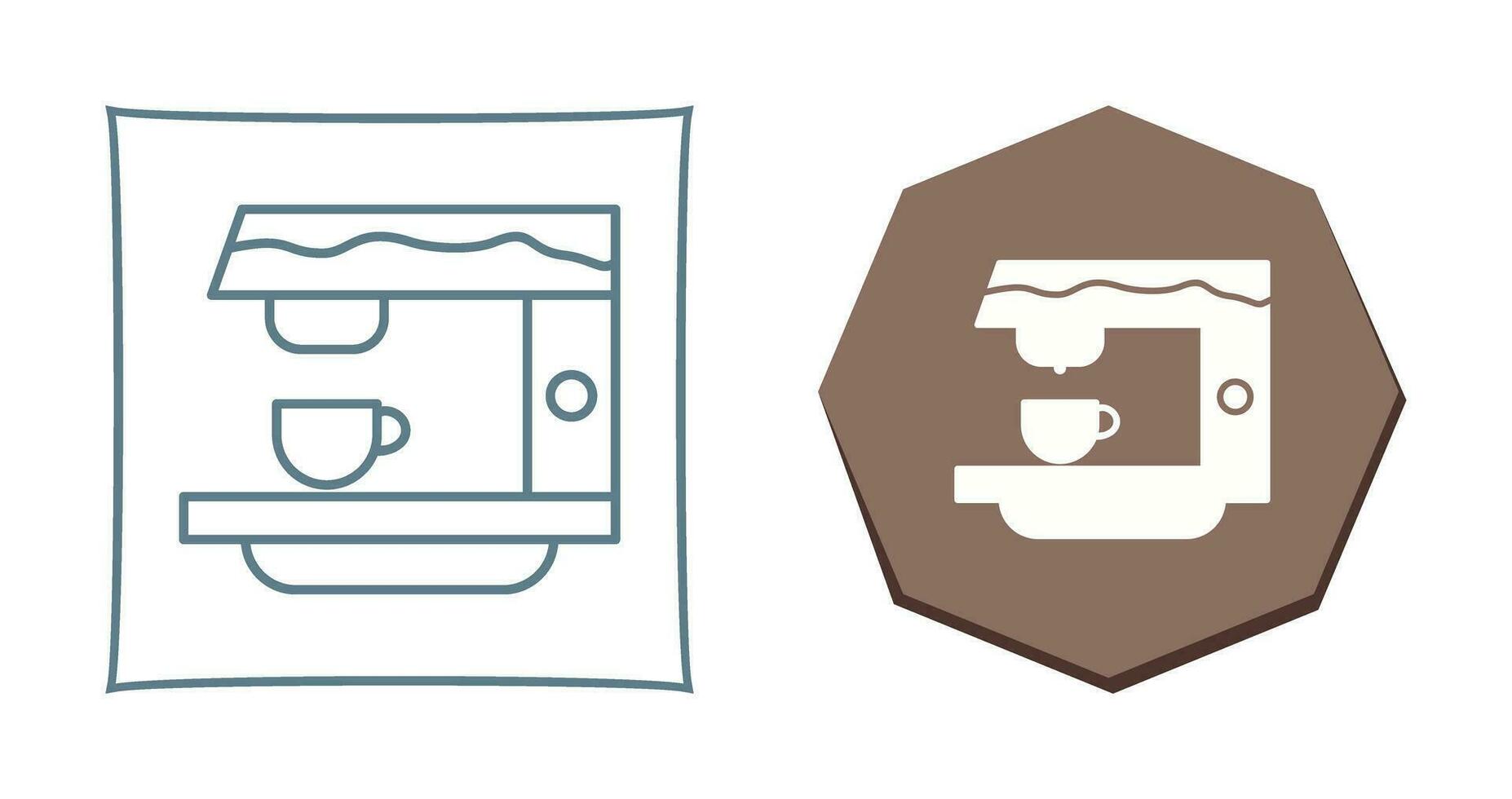 Coffee Machine Vector Icon