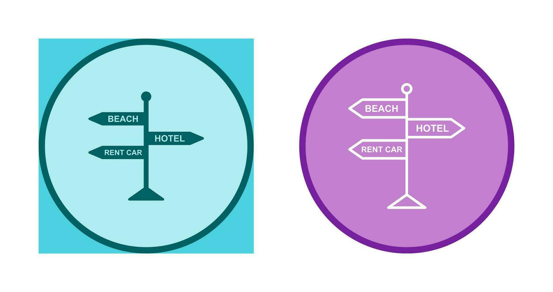 Signboard Vector Icon