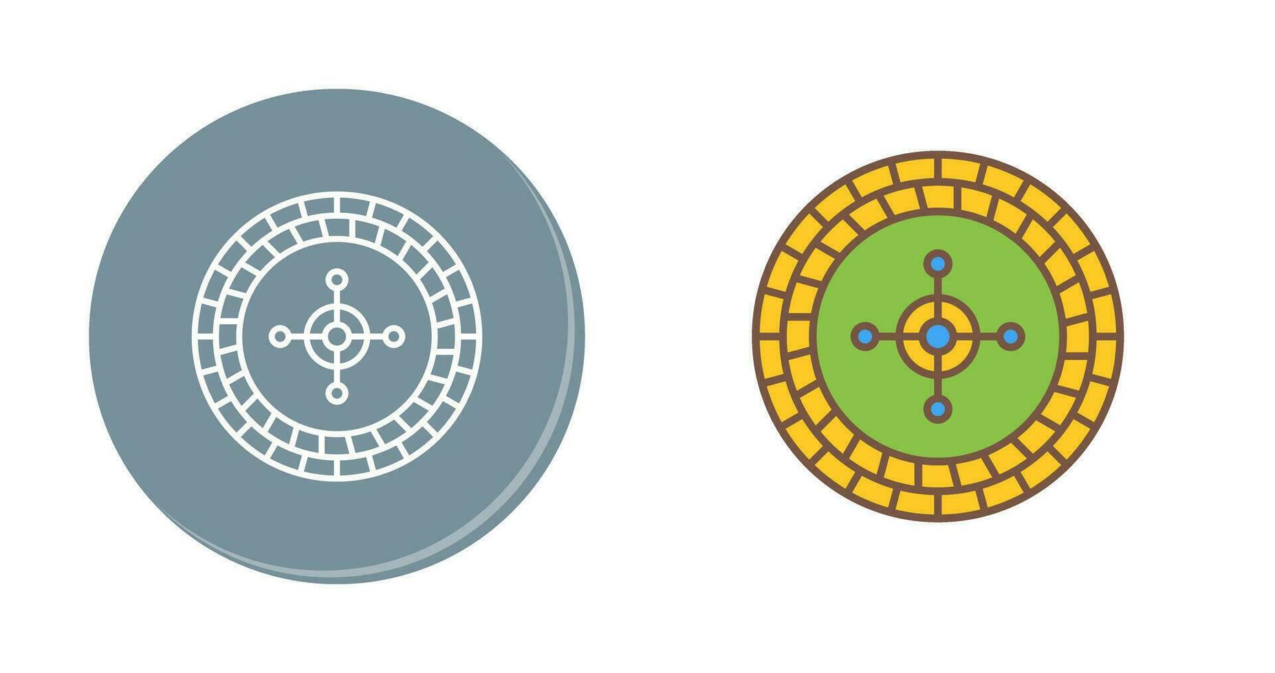 Roulette Vector Icon