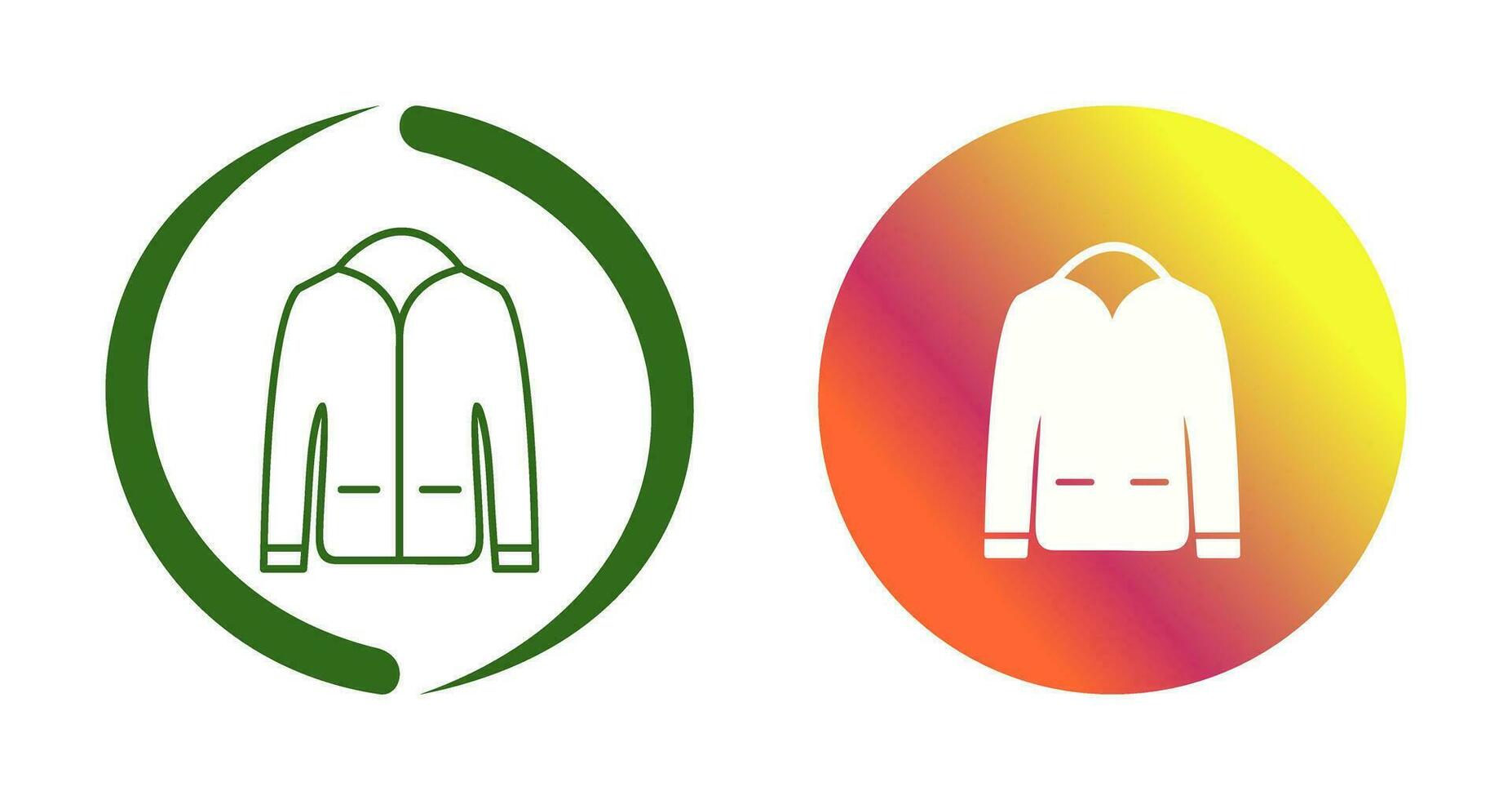 Men's Jacket Vector Icon