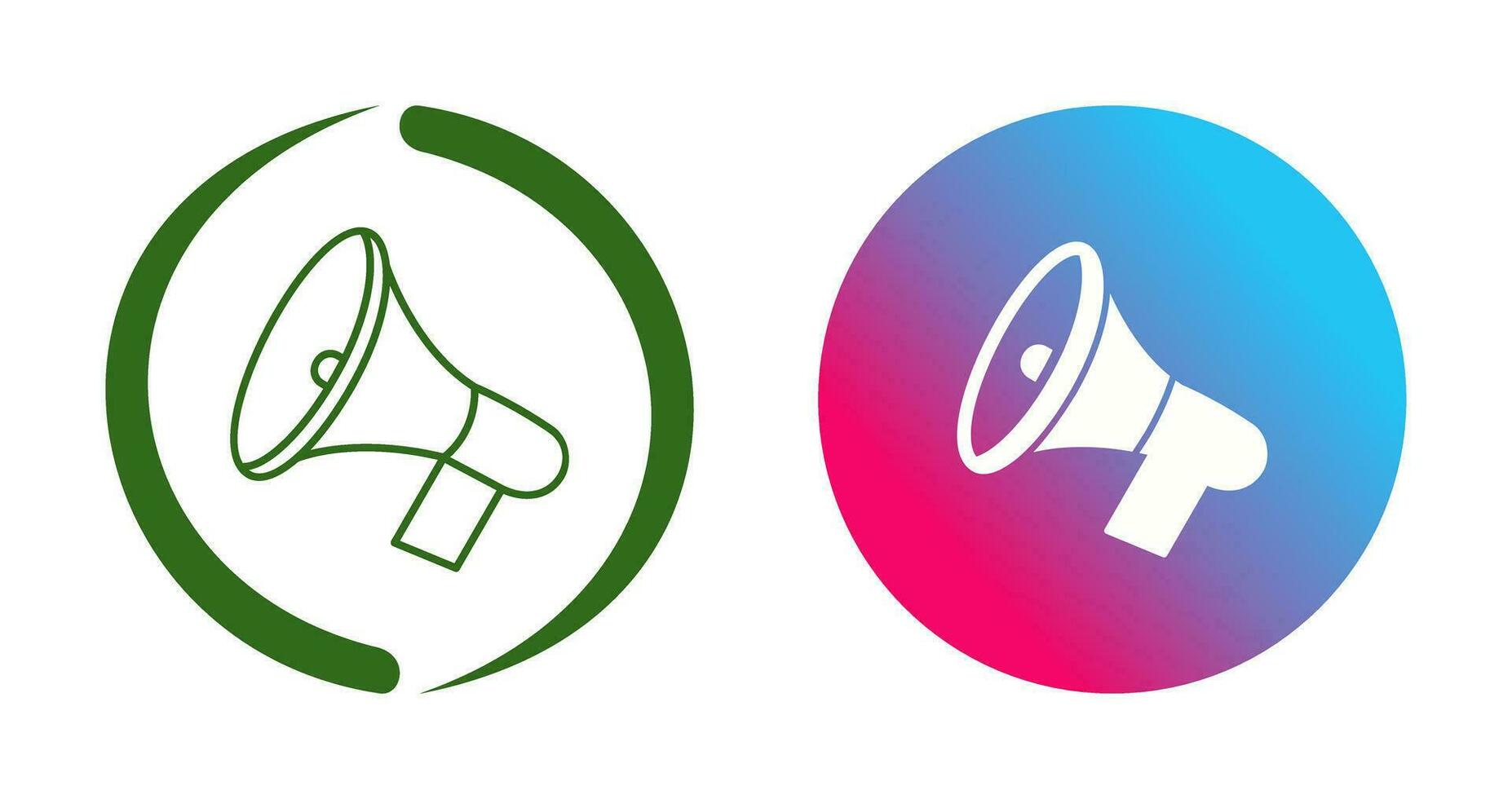 Announcement Speaker Vector Icon
