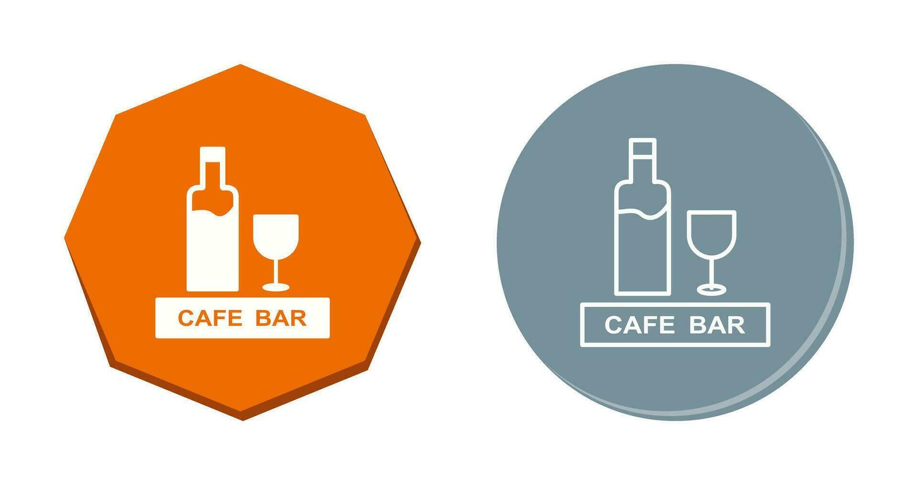 icono de vector de café de bebidas únicas