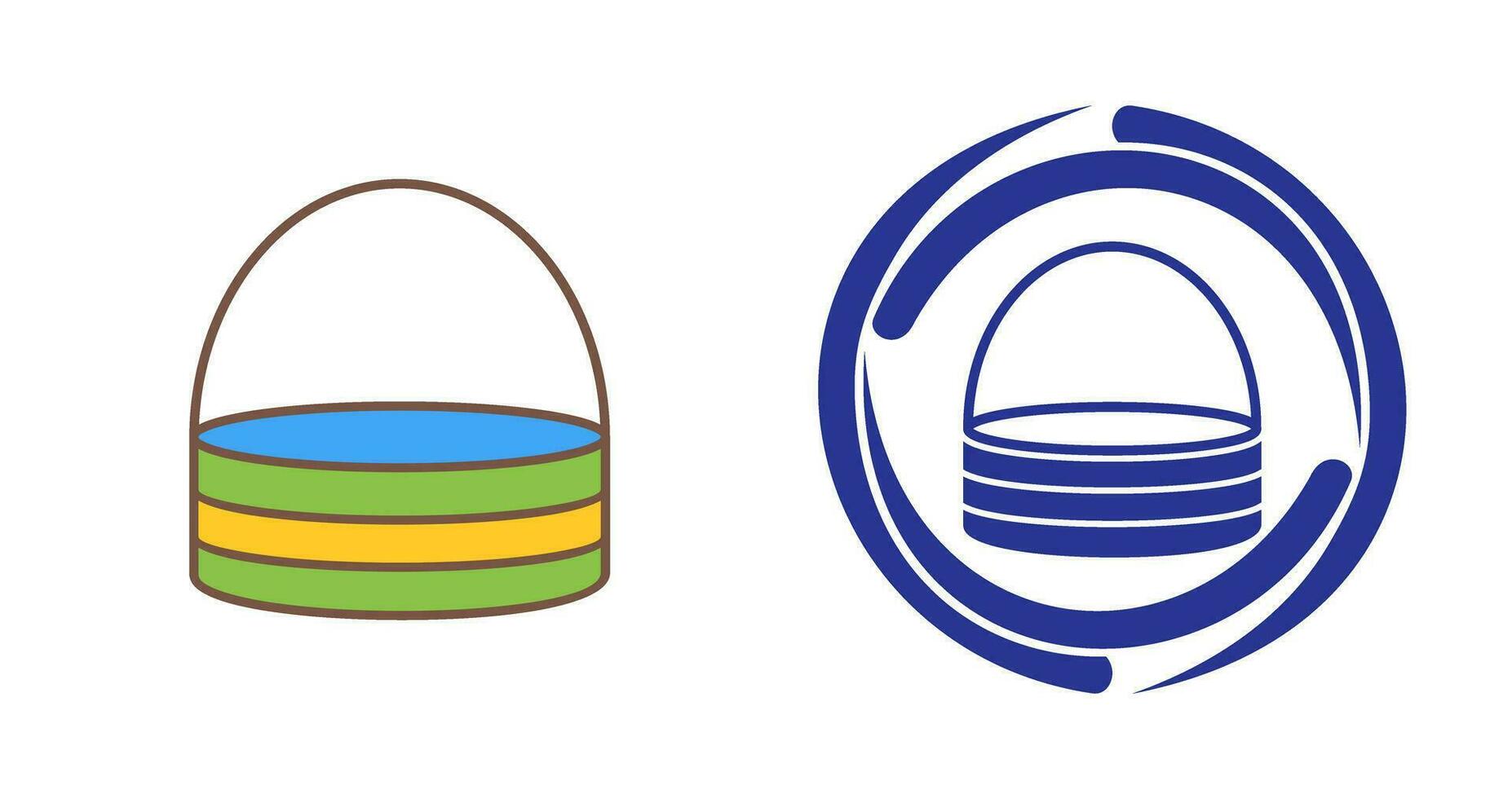 Unique Basket Vector Icon