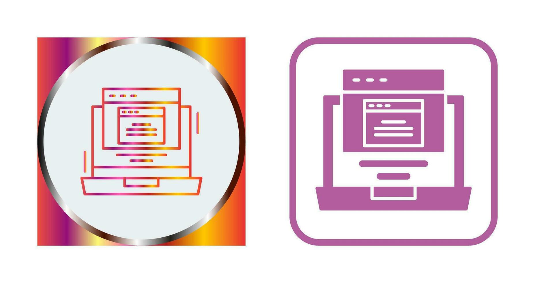 Pop Up Vector Icon