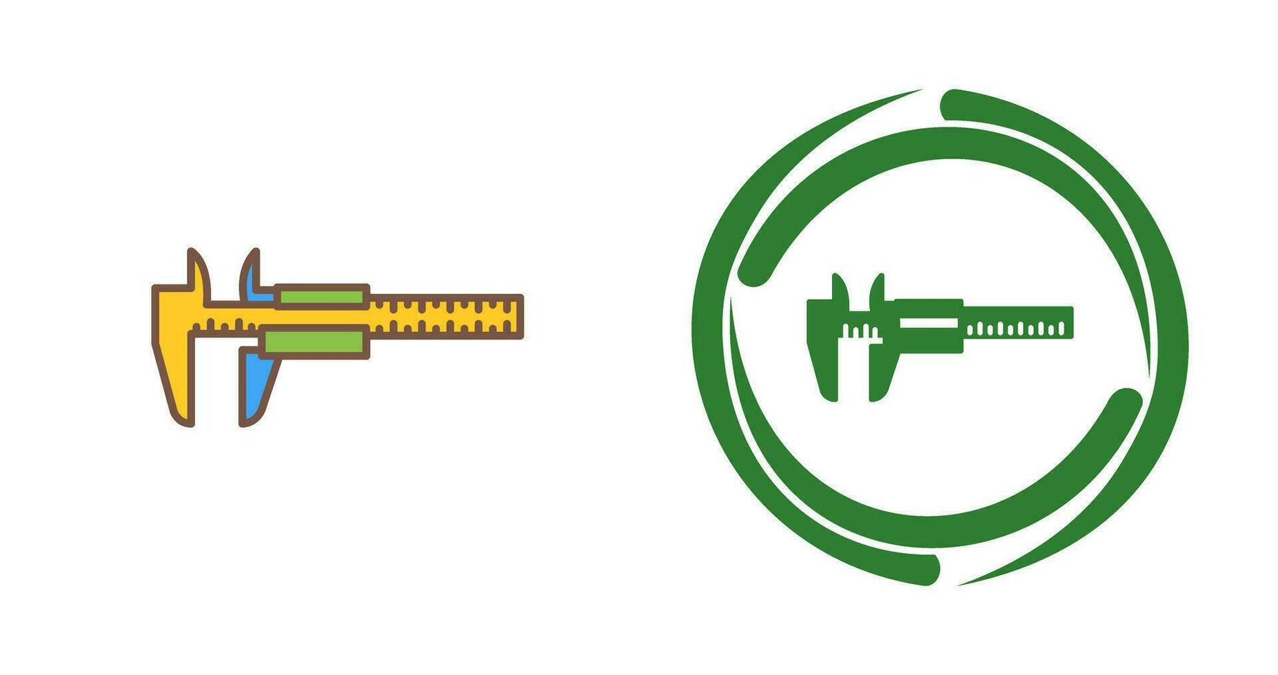Calipers Vector Icon