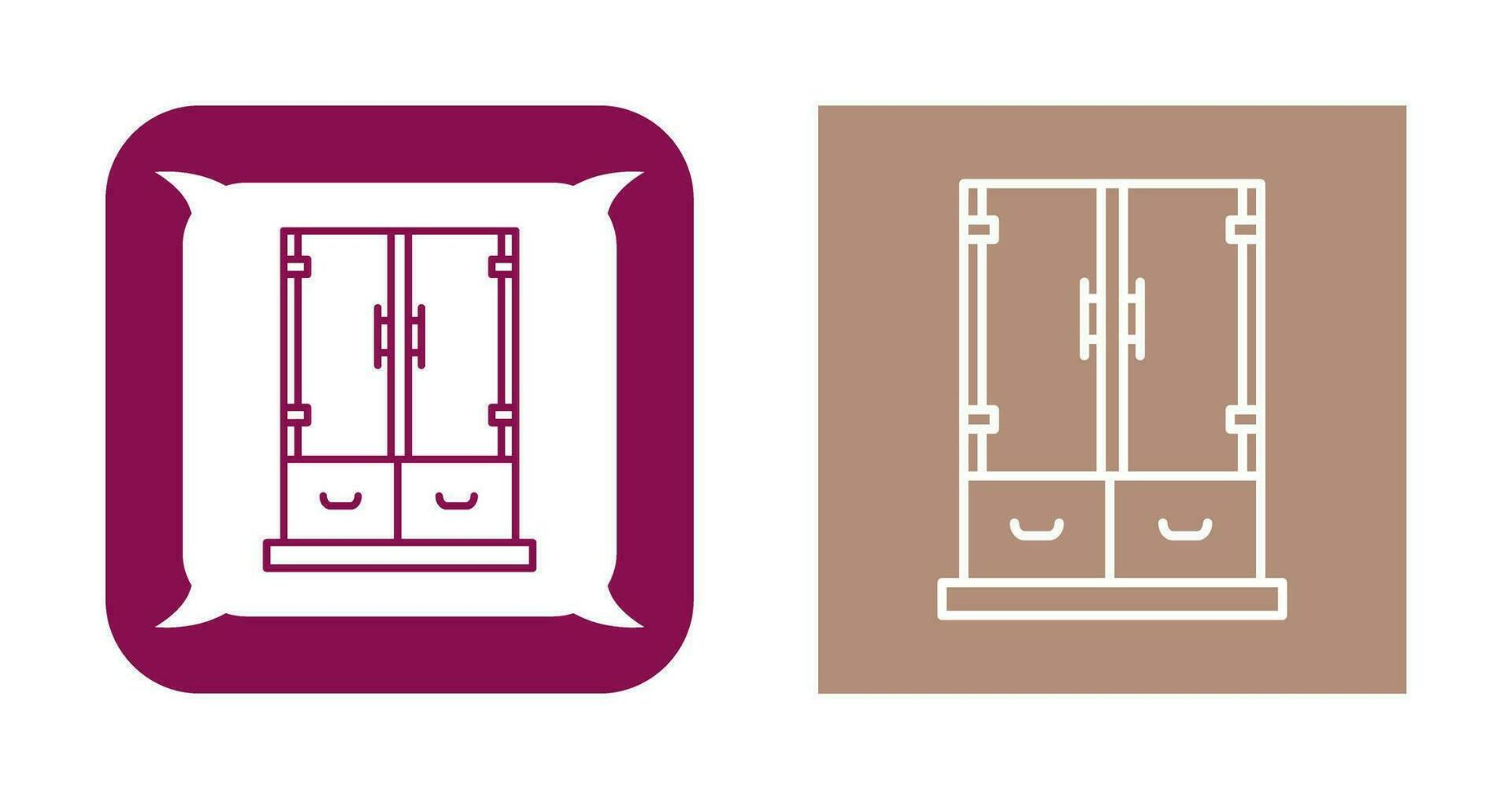 Cabinet Drawer Vector Icon