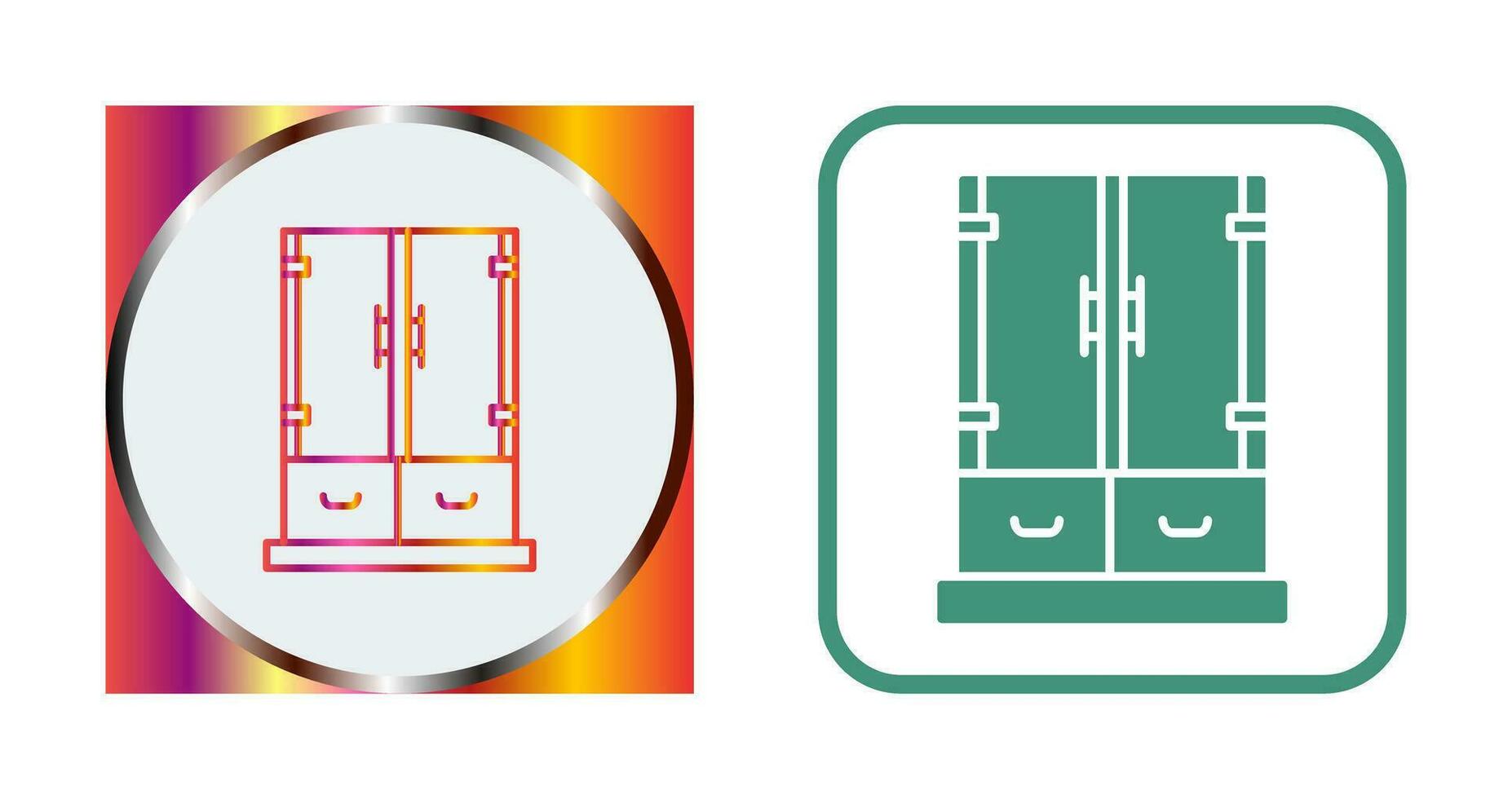 Cabinet Drawer Vector Icon