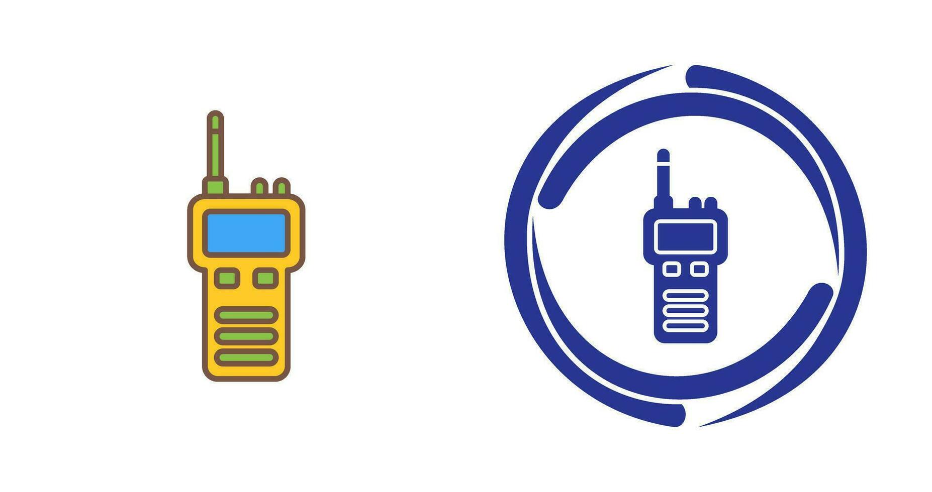 Walki Talkie Vector Icon