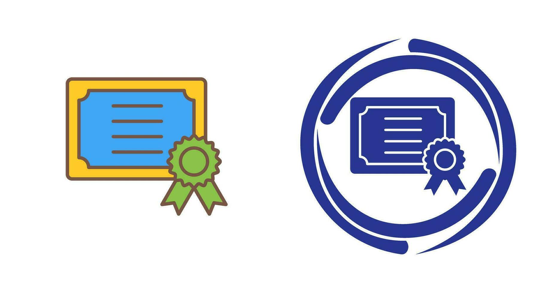 Certificate Vector Icon