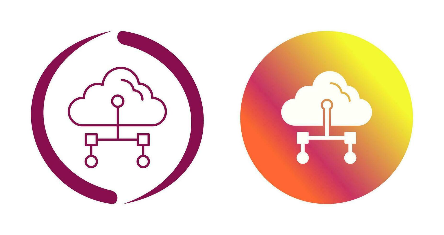 Internet Cloud Vector Icon