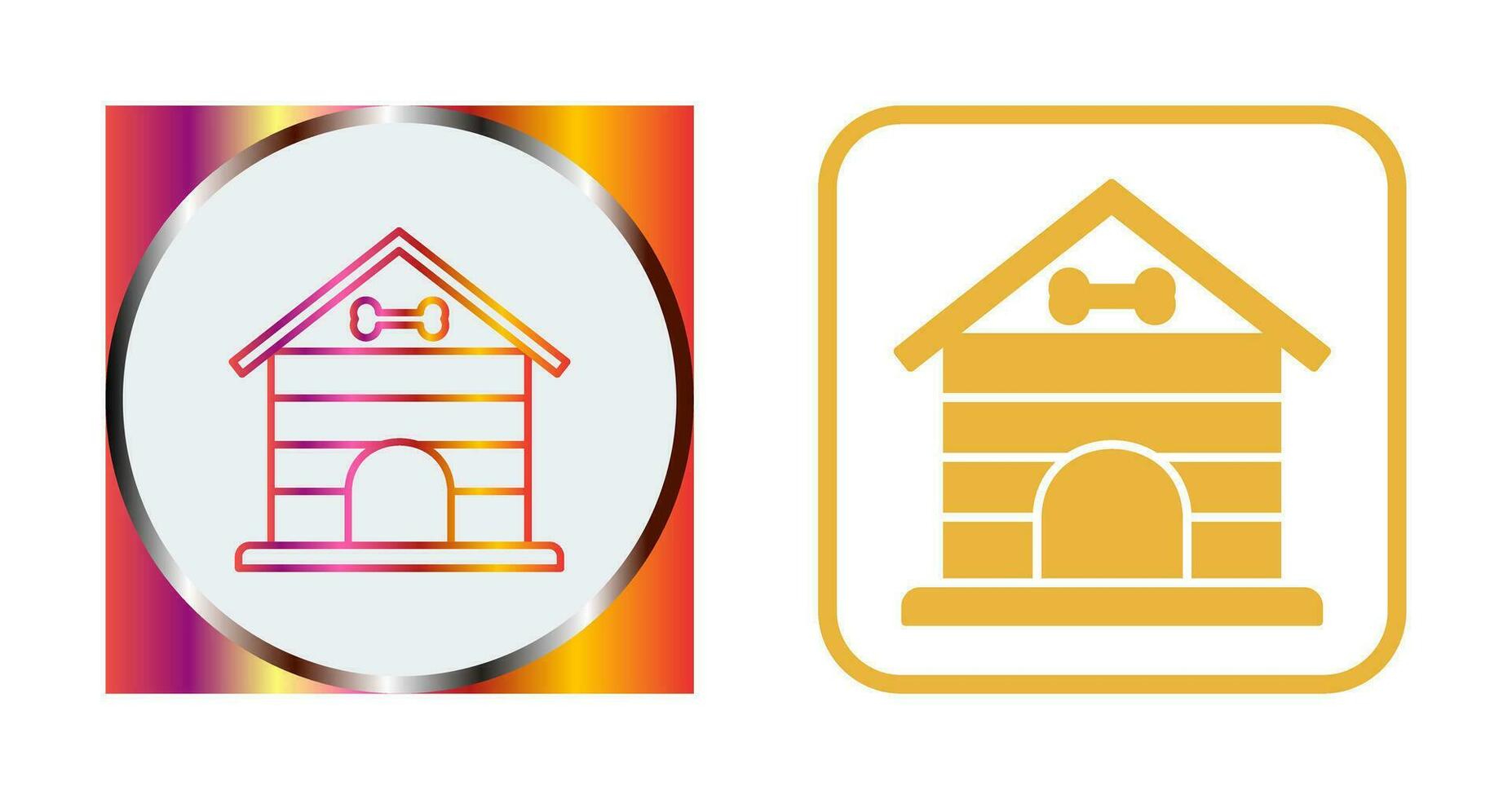 Dog House Vector Icon