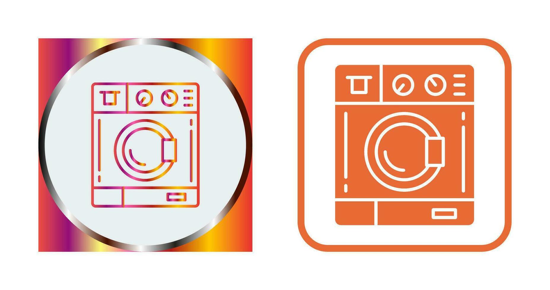 Washing Machine Vector Icon