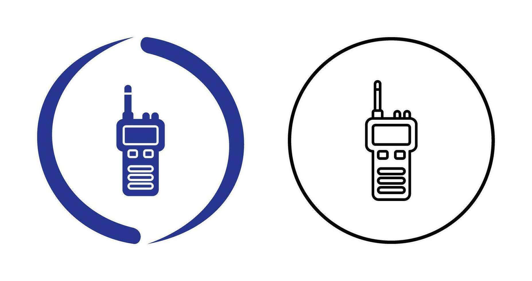 Walki Talkie Vector Icon