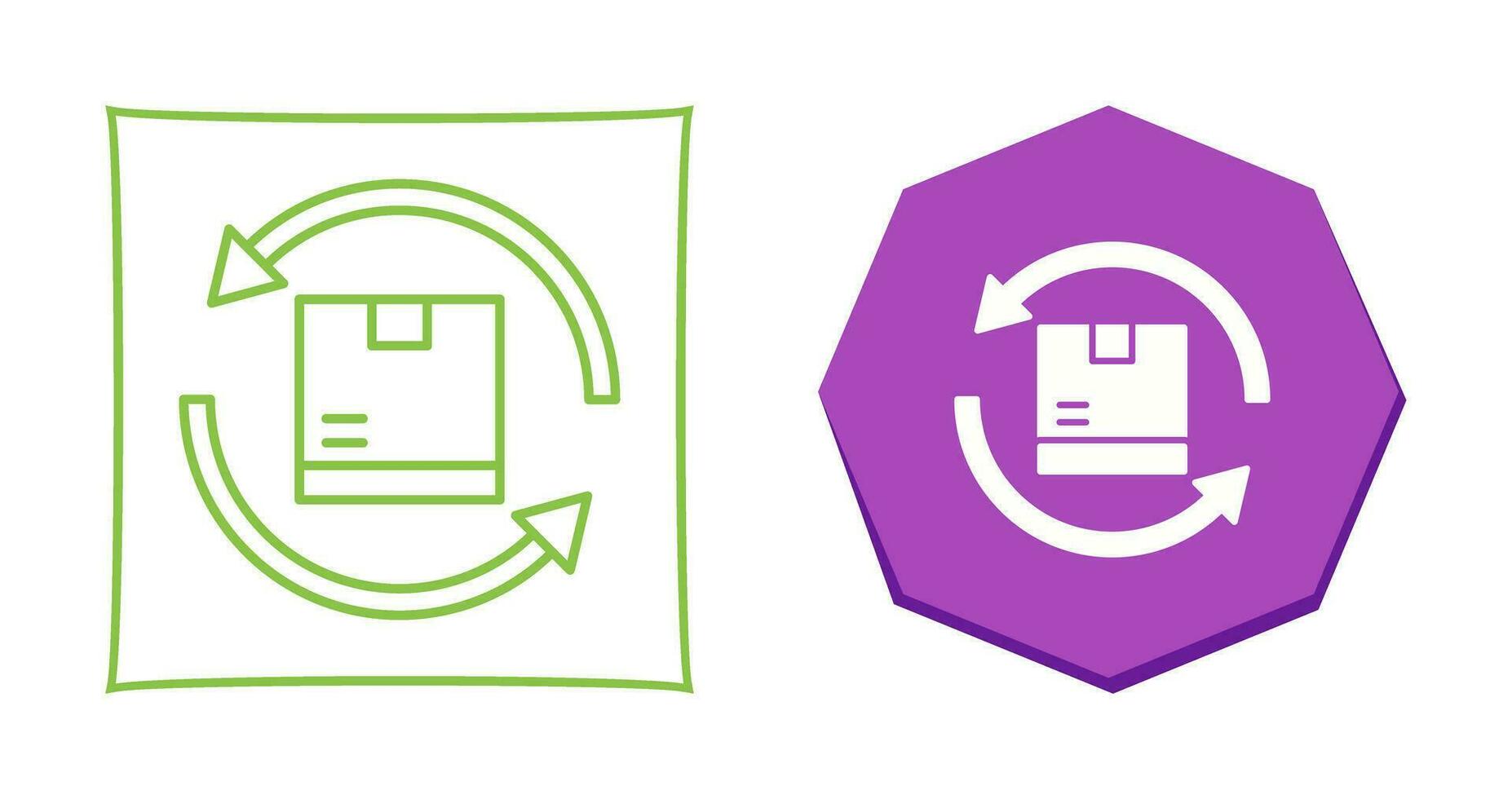 Product Return Vector Icon