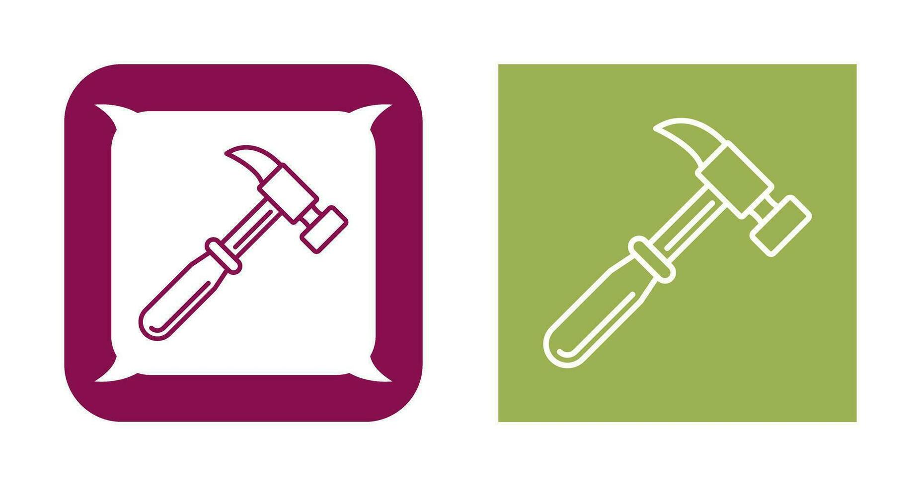 Hammer Vector Icon