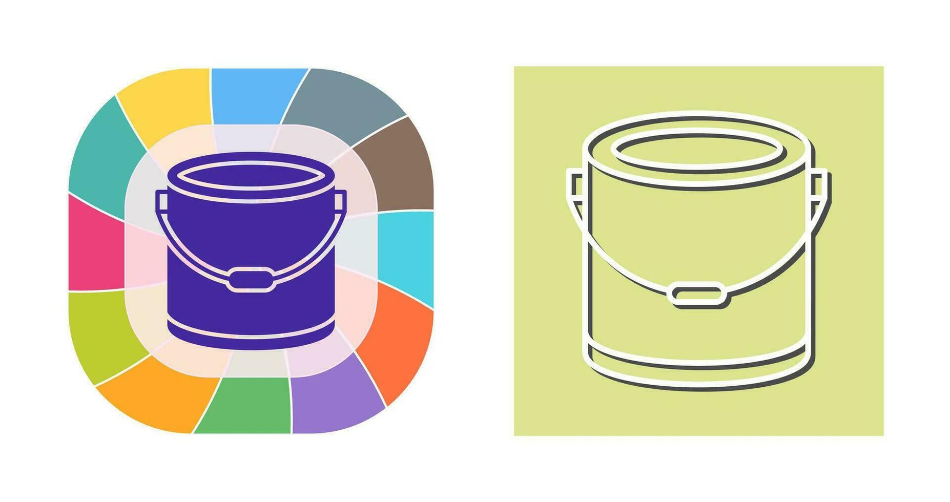 Paint Bucket Vector Icon