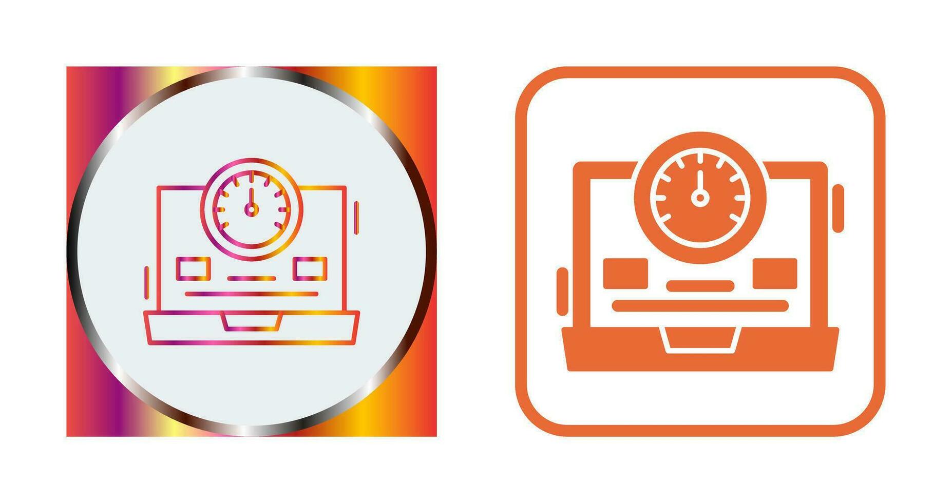 Speedometer Vector Icon