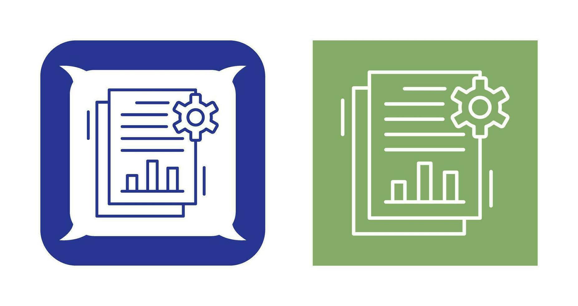 icono de vector de informe seo