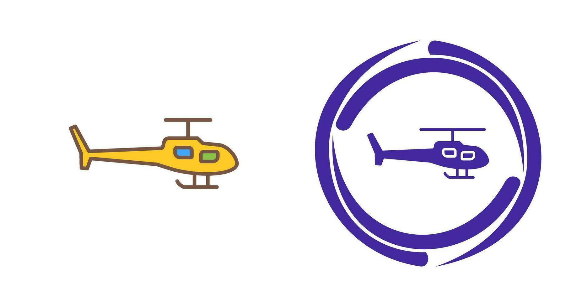 Helicopter Vector Icon