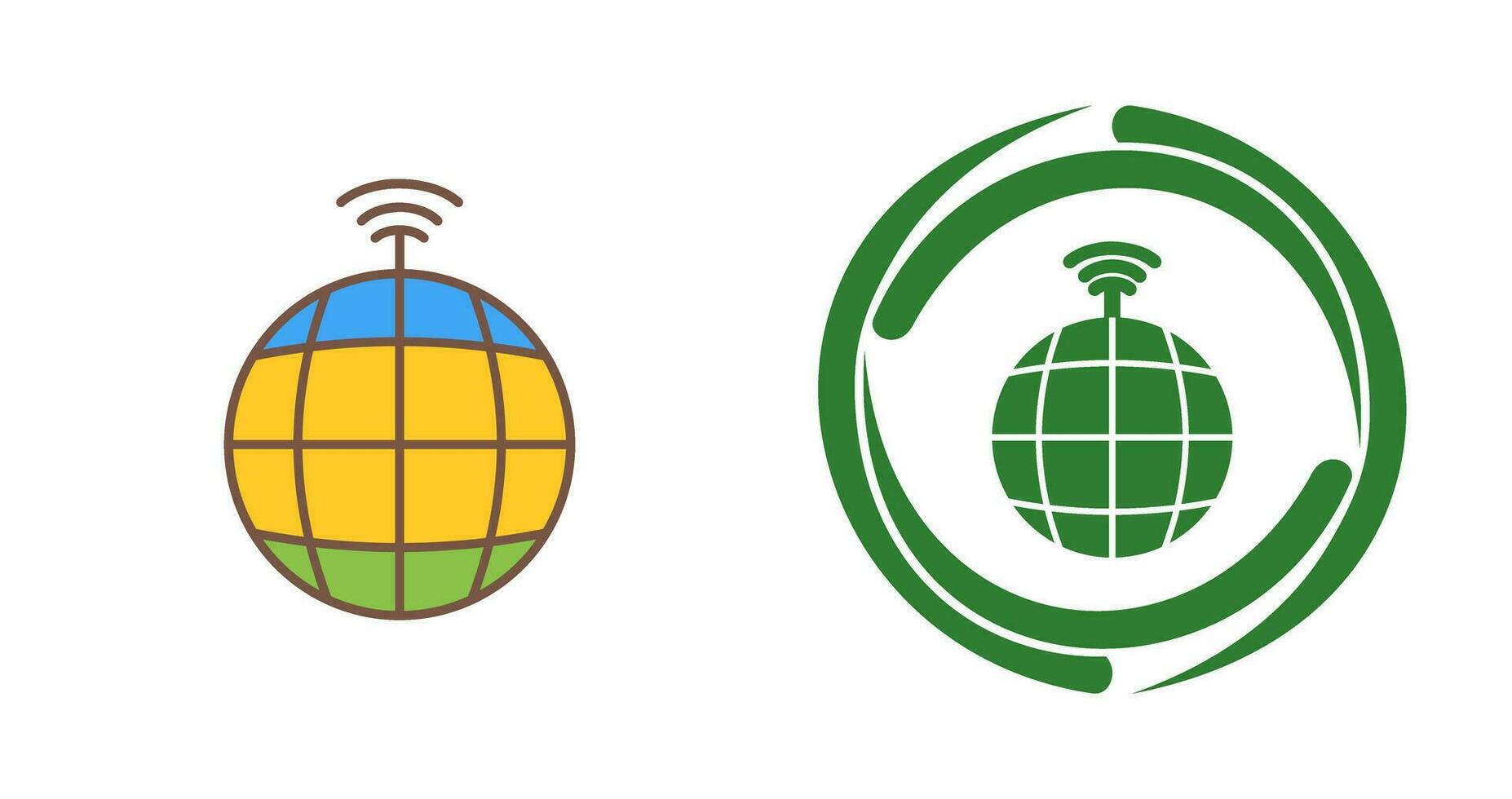 Global Signals Vector Icon