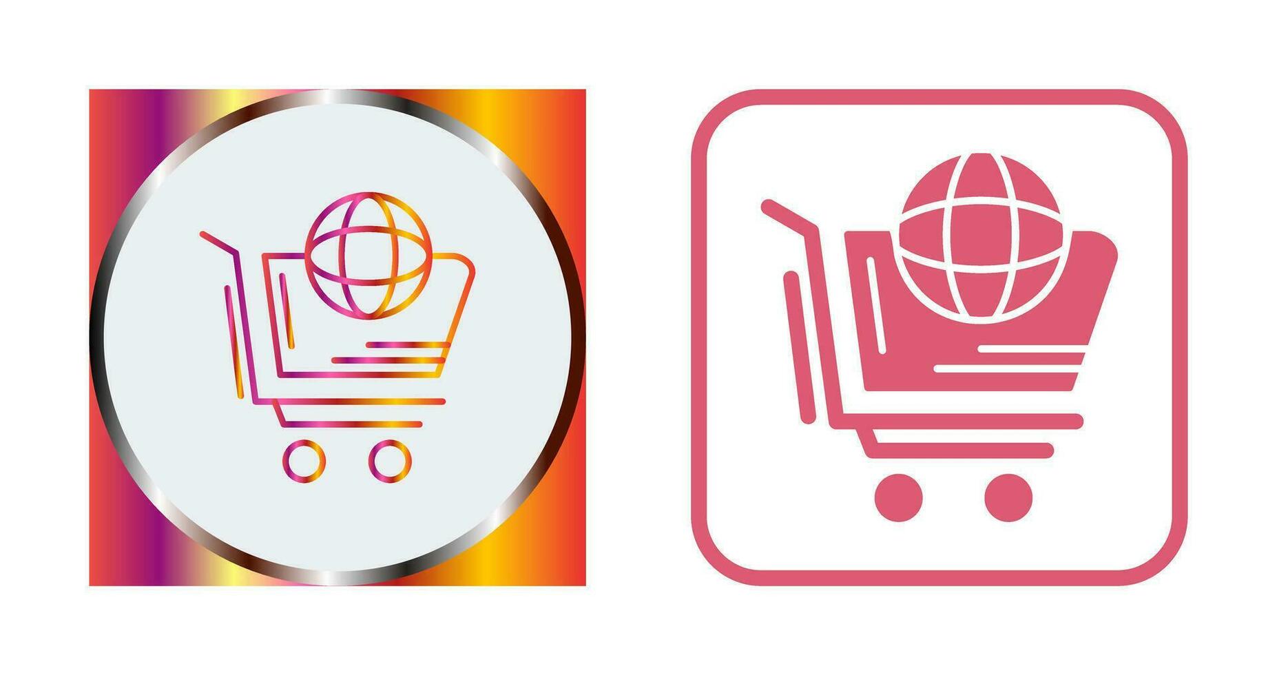 World Shopping Vector Icon