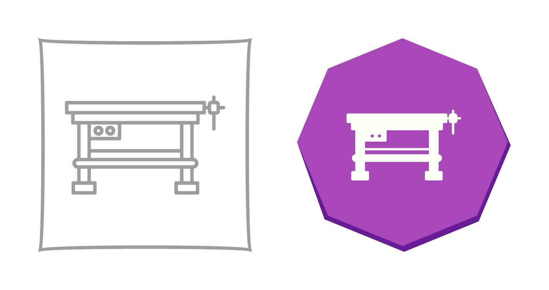 Work Bench Vector Icon