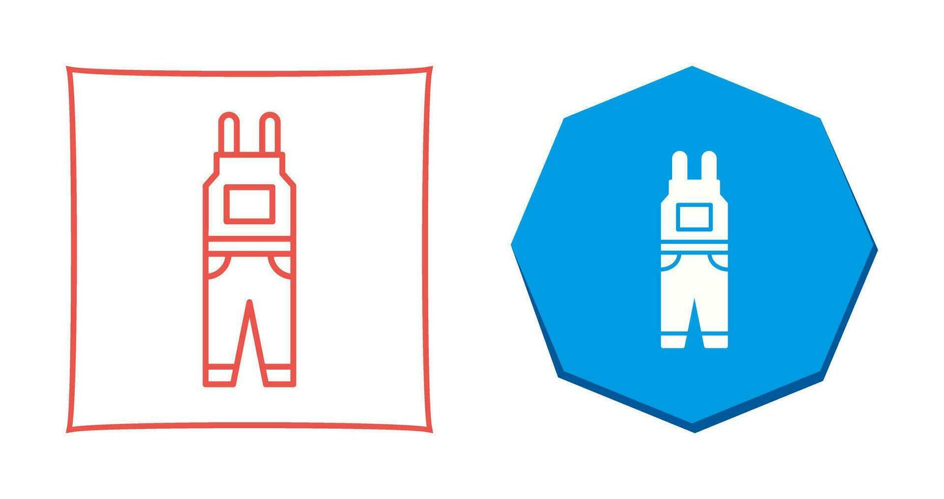 Jumpsuit Vector Icon