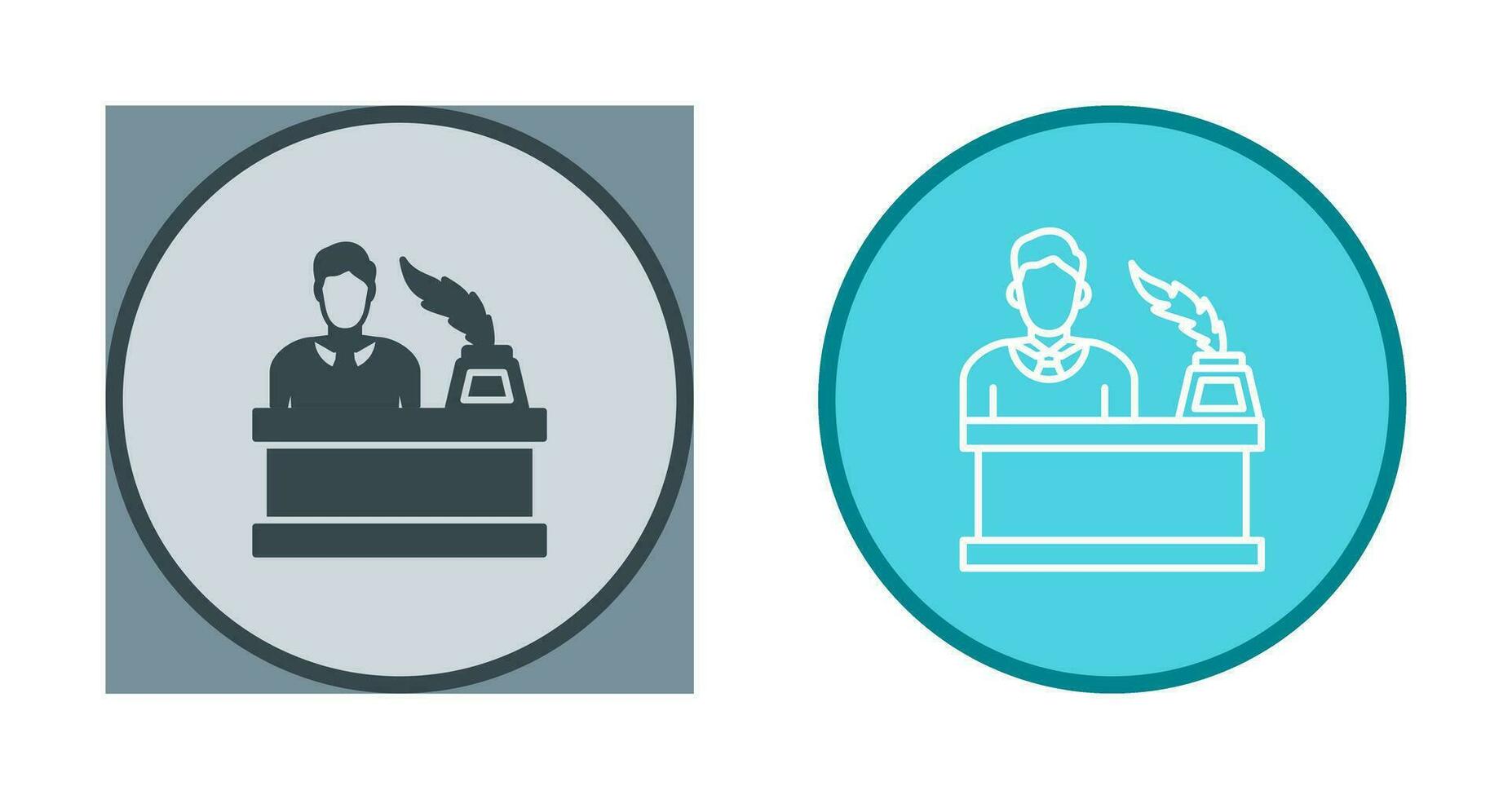 magistrate Vector Icon