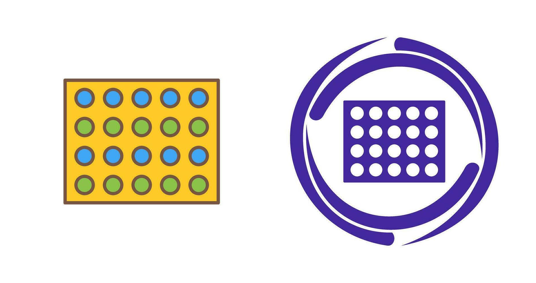Colored Palette Vector Icon