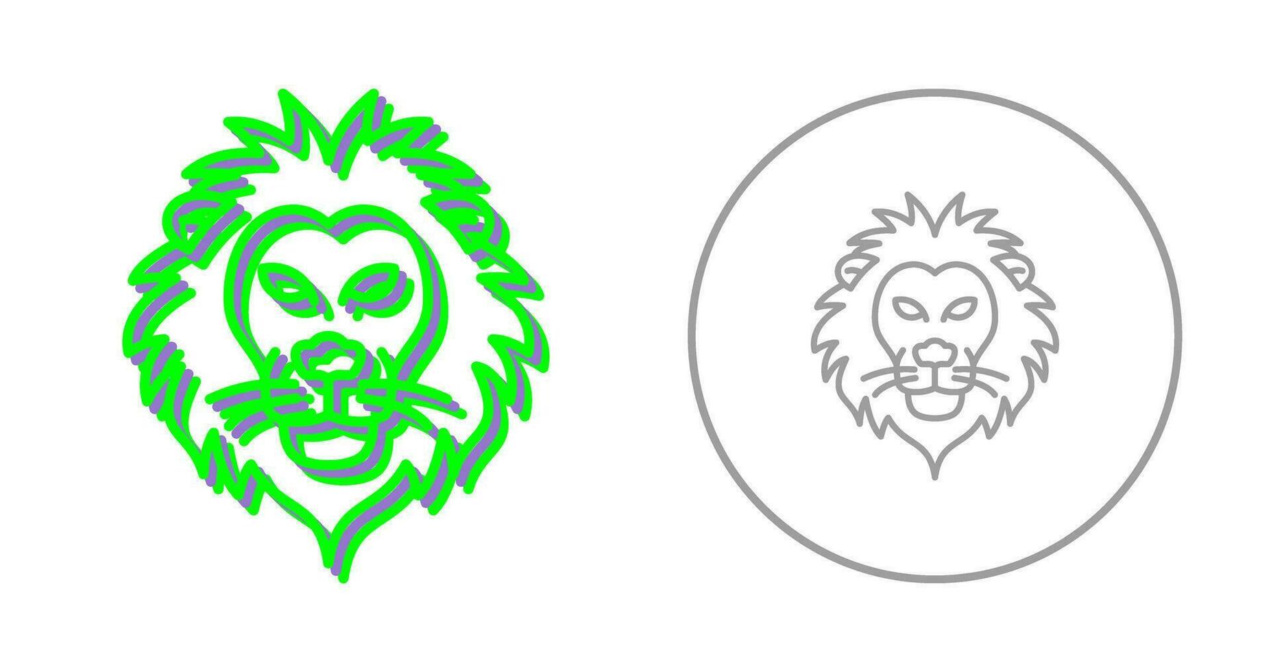 Lion Vector Icon
