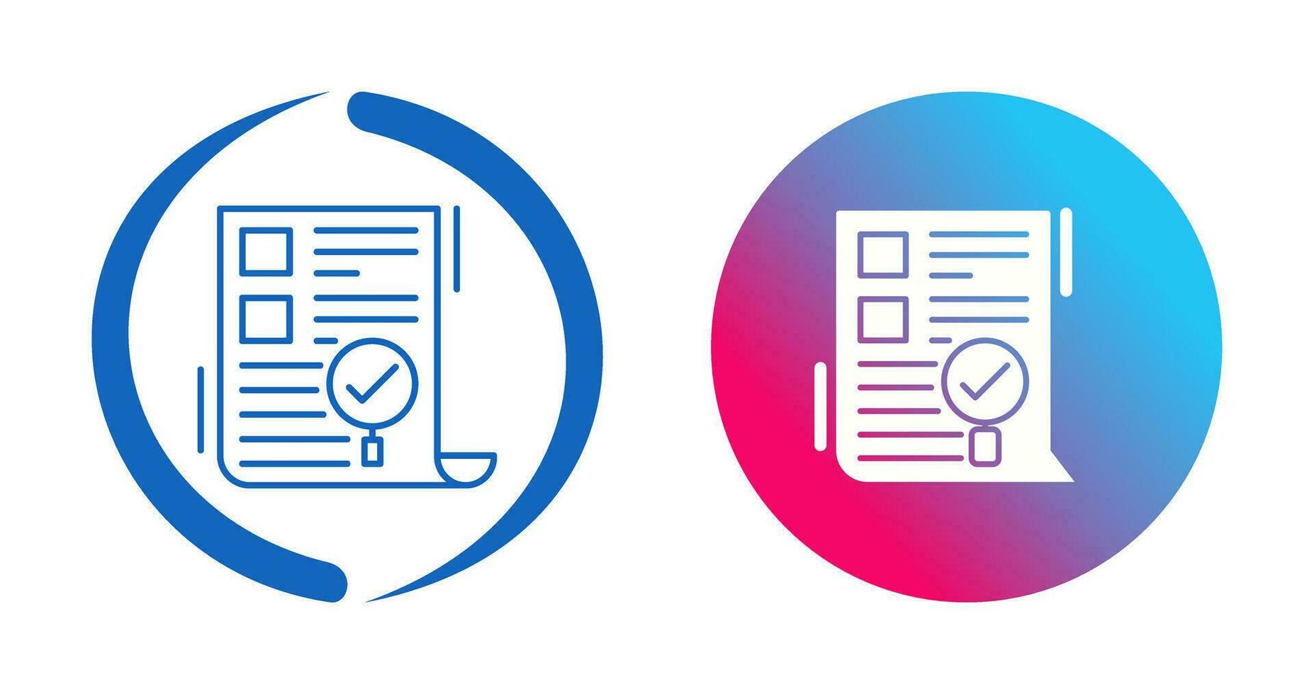 SEO Audit Vector Icon