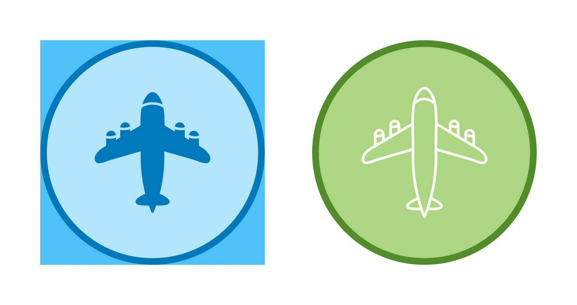 Flying Airplane Vector Icon