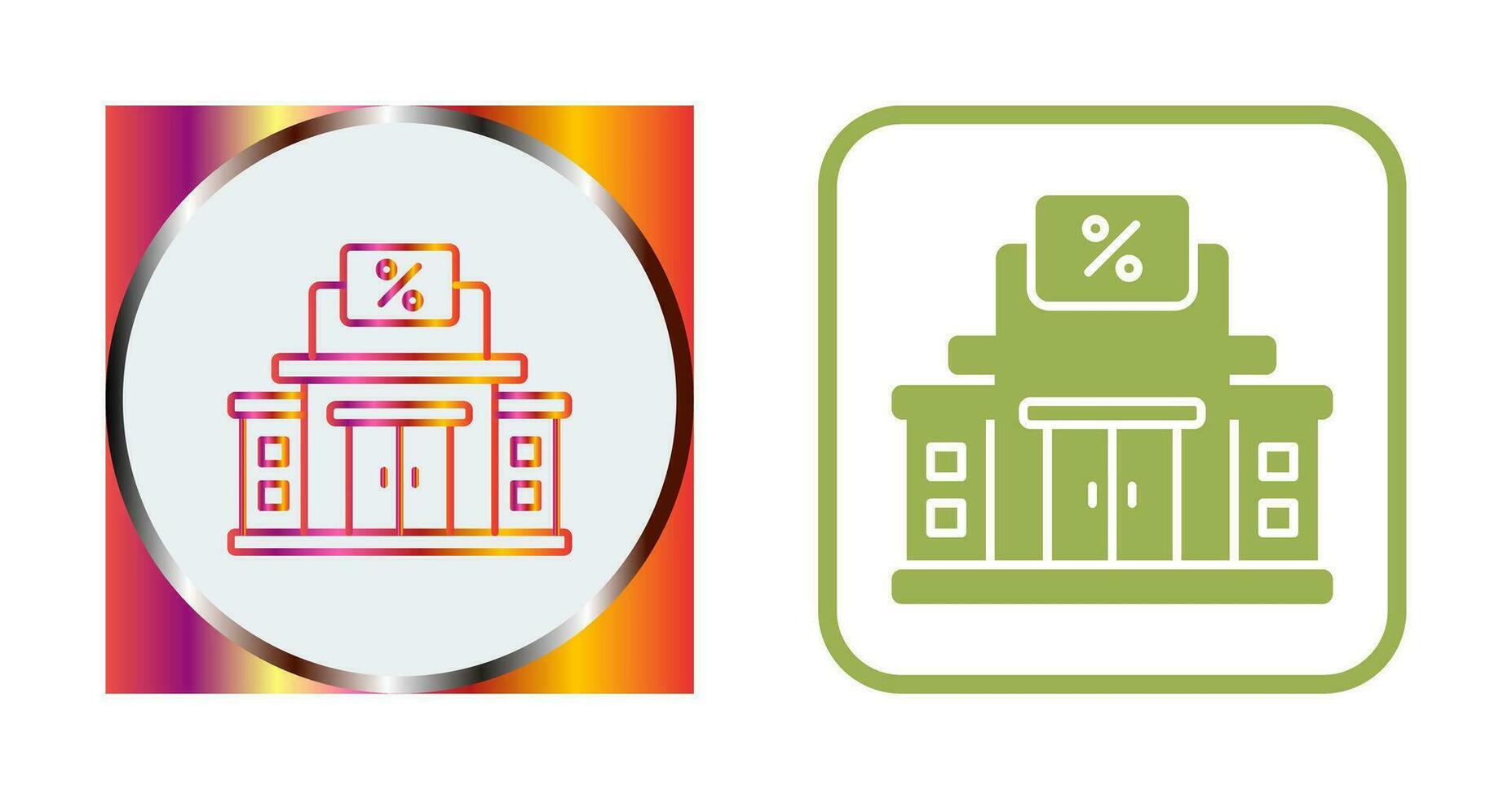 Tax Office Vector Icon